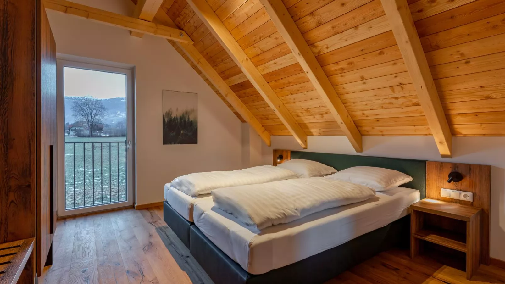 Mountain Chalet Krek Wak Wou-Slaapkamer