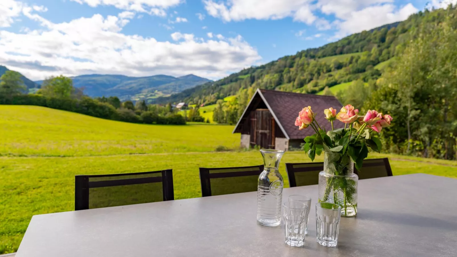 Mountain Chalet Alpinchique-Terrasbalkon