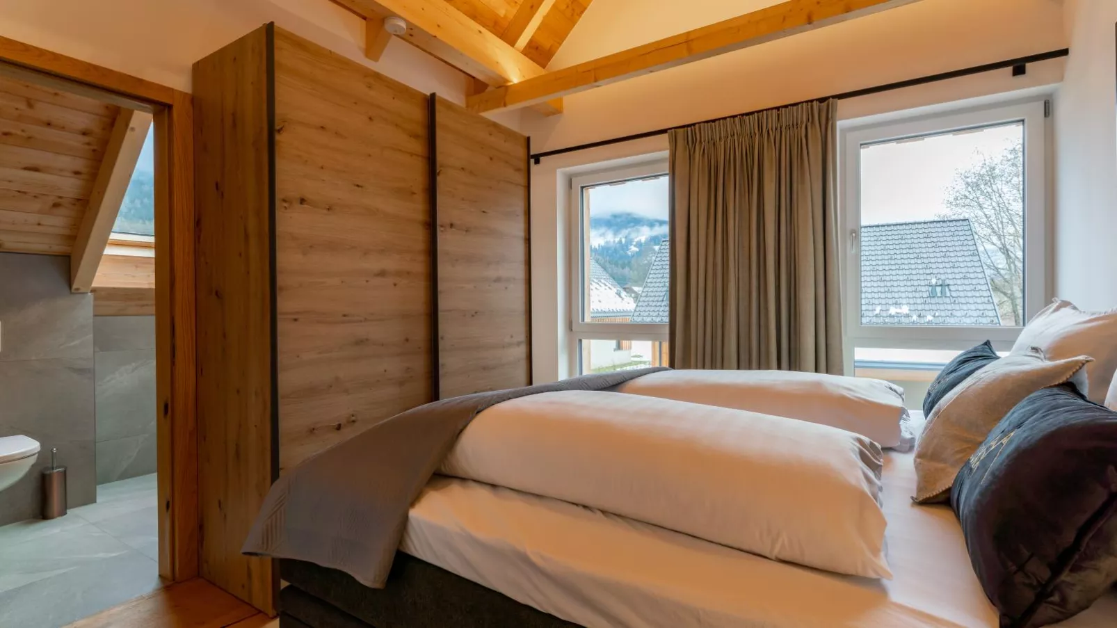 Mountain Chalet Luxx-Slaapkamer