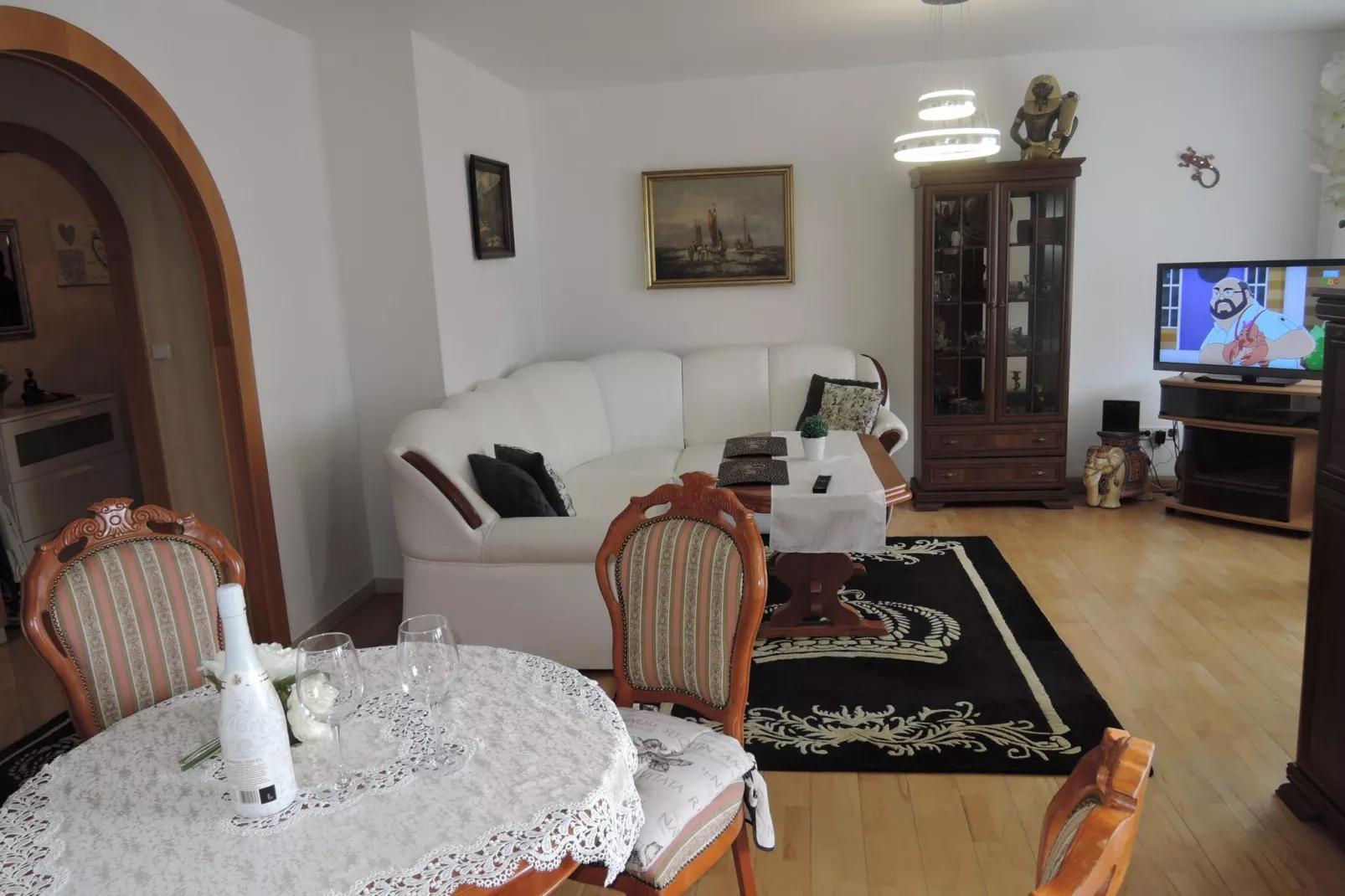 Appartment in Miedzyzdroje for 4 persons KUL-Woonkamer