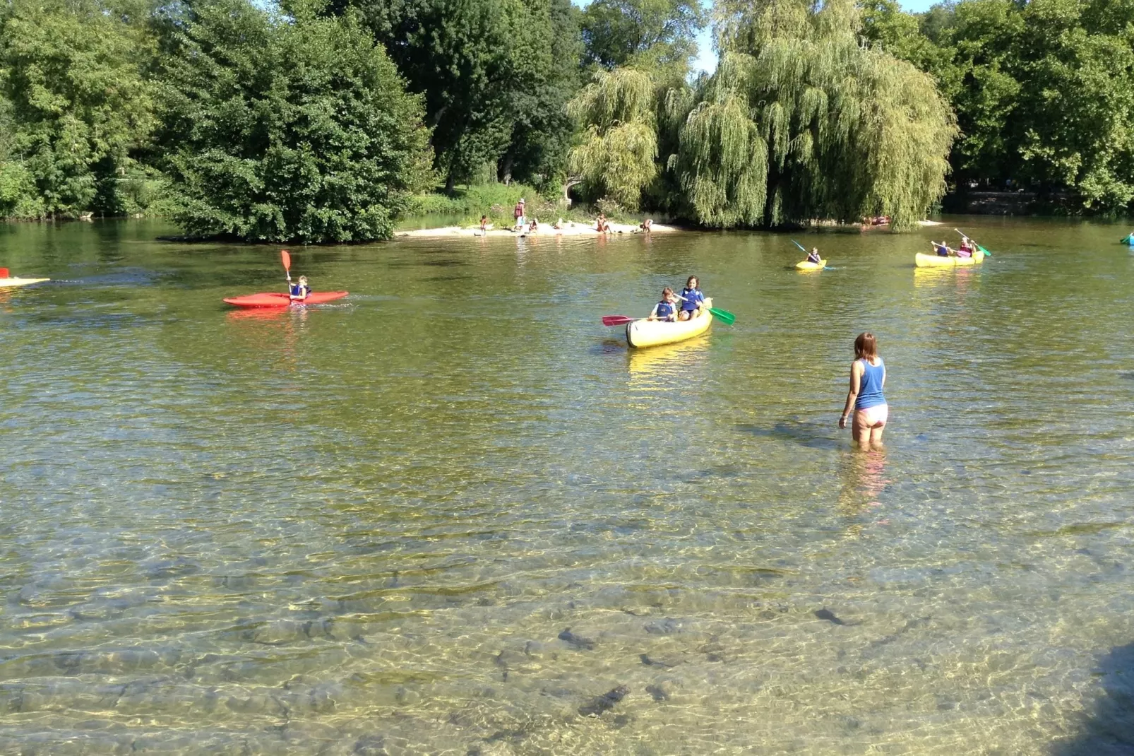 Domaine du pont vieux  Bâtiment principal/Annexe/chalet bois/Banane/Aquarium-Gebieden zomer 1km