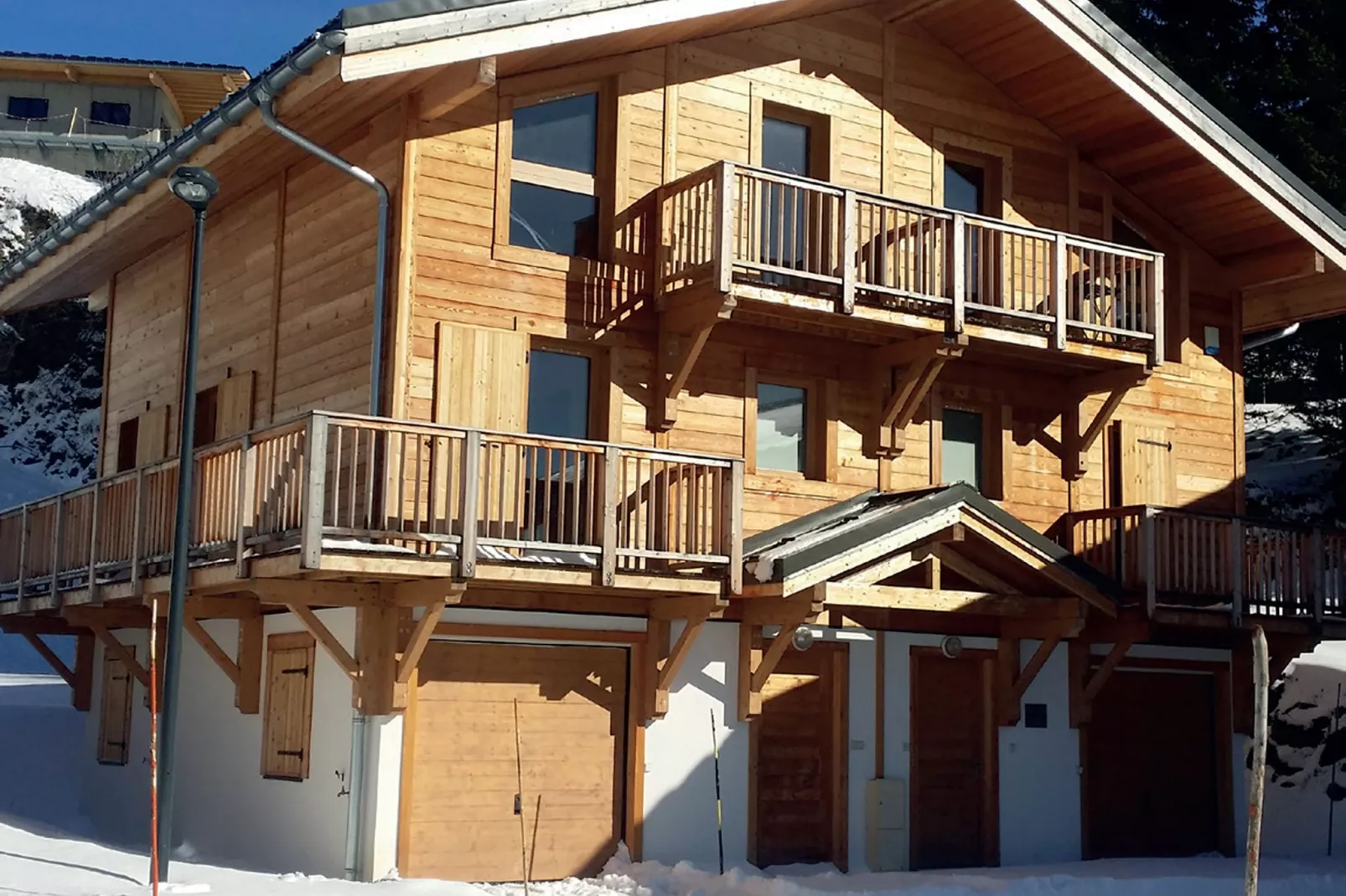 Les Chalets de Belledonne-Buitenkant zomer