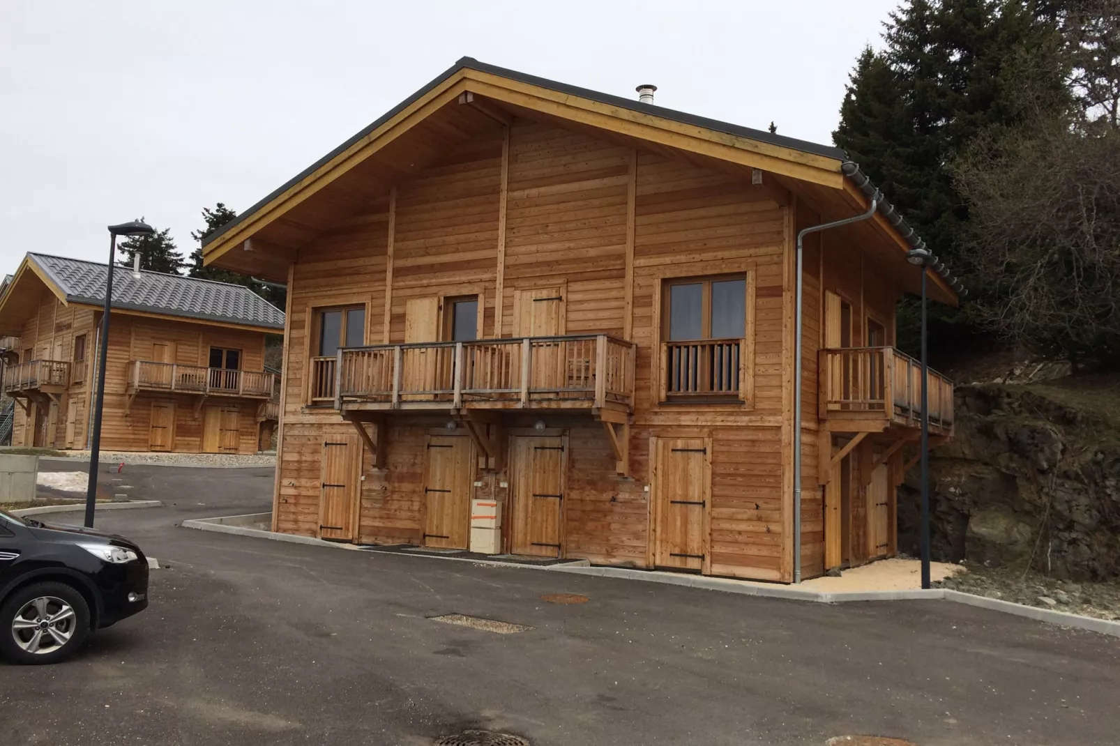 Les Chalets de Belledonne-Buitenkant zomer