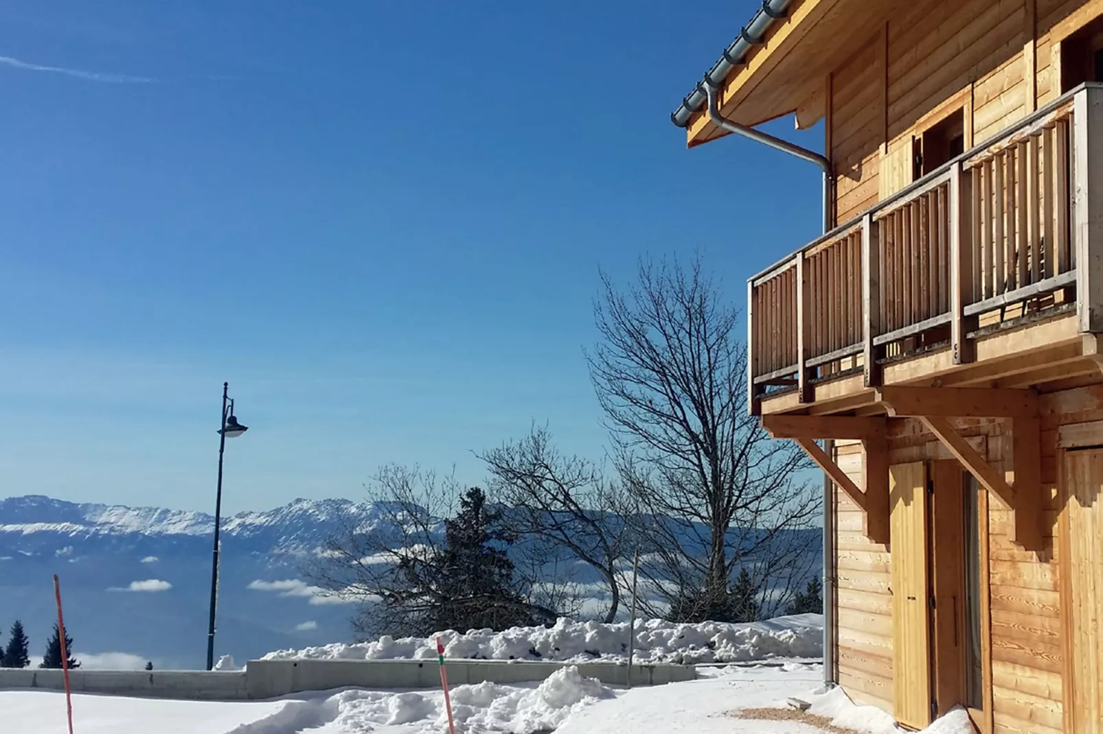 Les Chalets de Belledonne-Uitzicht winter