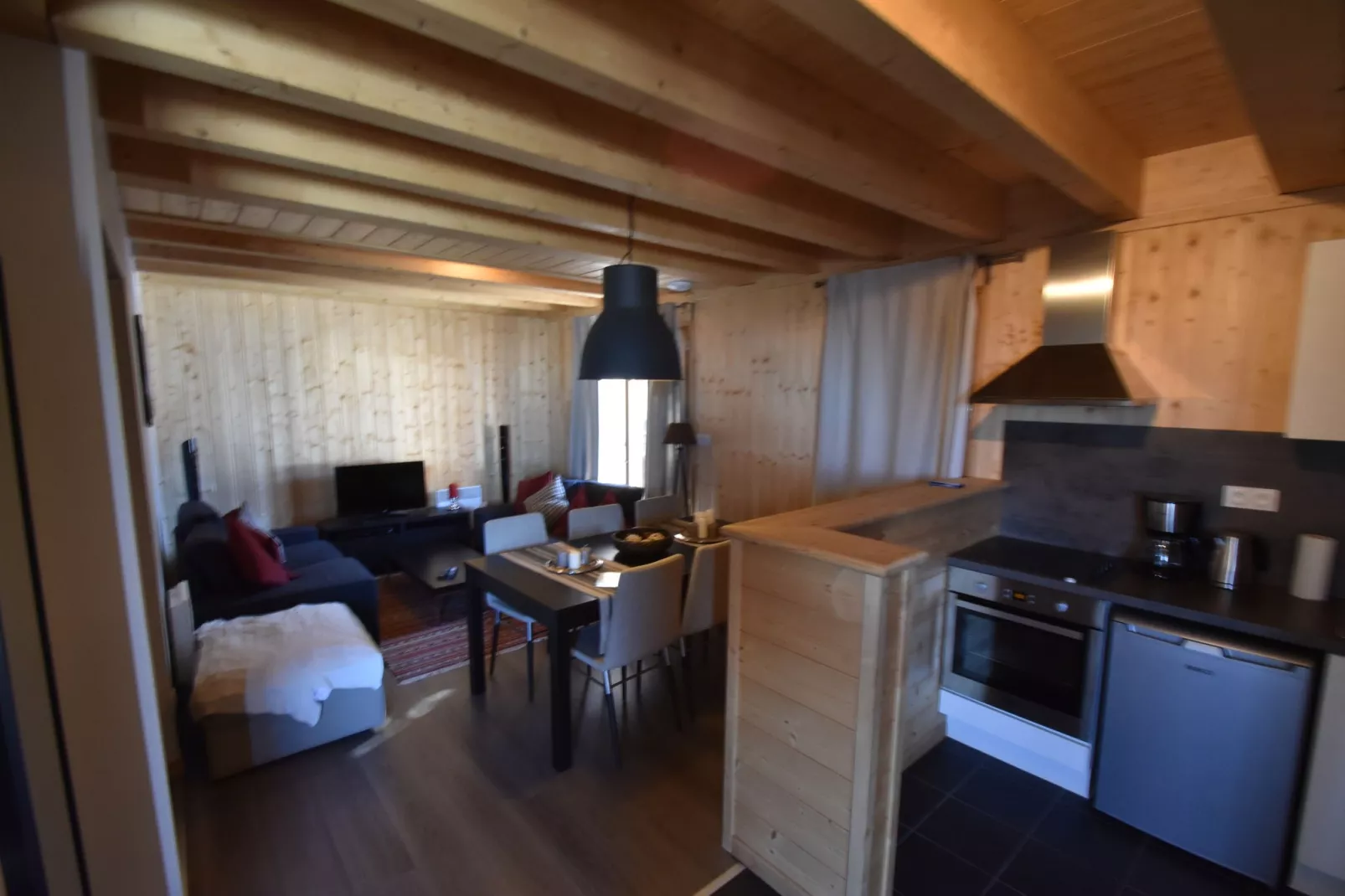 Les Chalets de Belledonne-Woonkamer