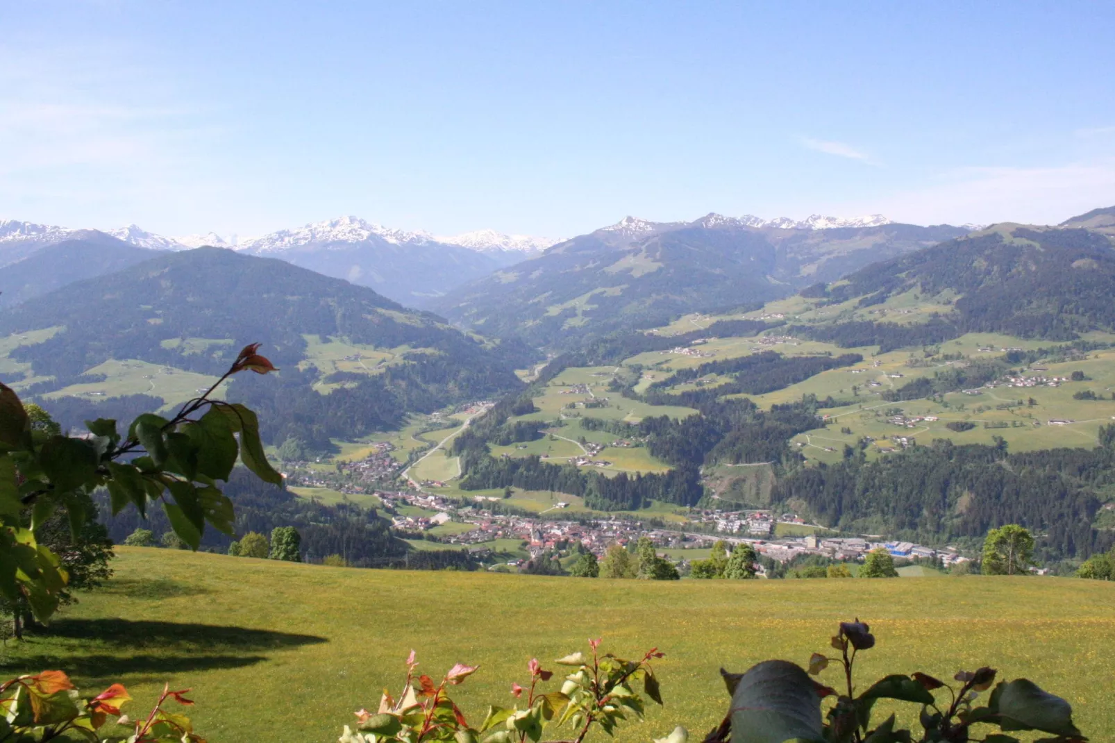 Chalet Hogleit-Uitzicht zomer