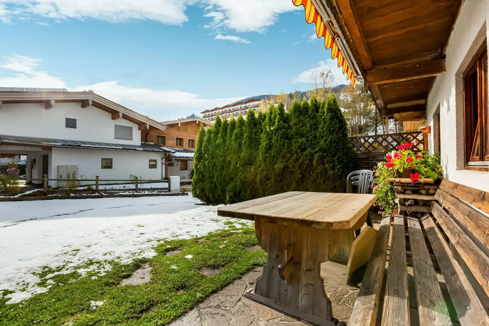 Bauernhaus Fuchs-Terrasbalkon