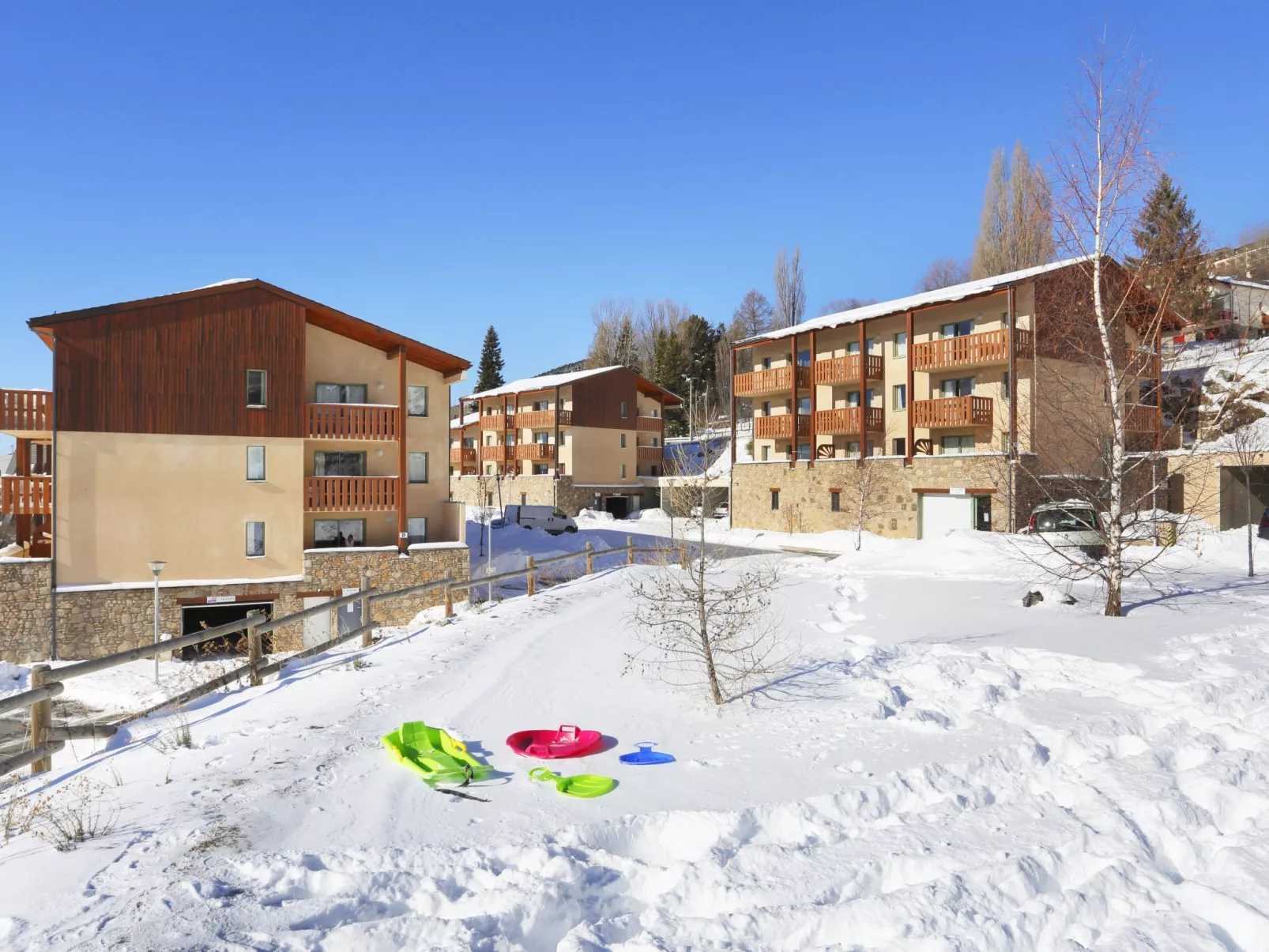 Les Chalets du Belvédère-Buiten