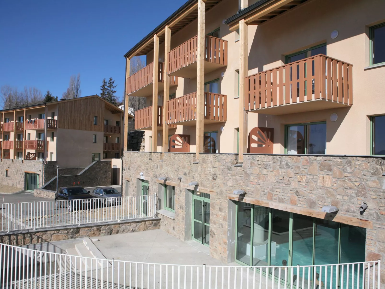 Les Chalets du Belvédère-Buiten