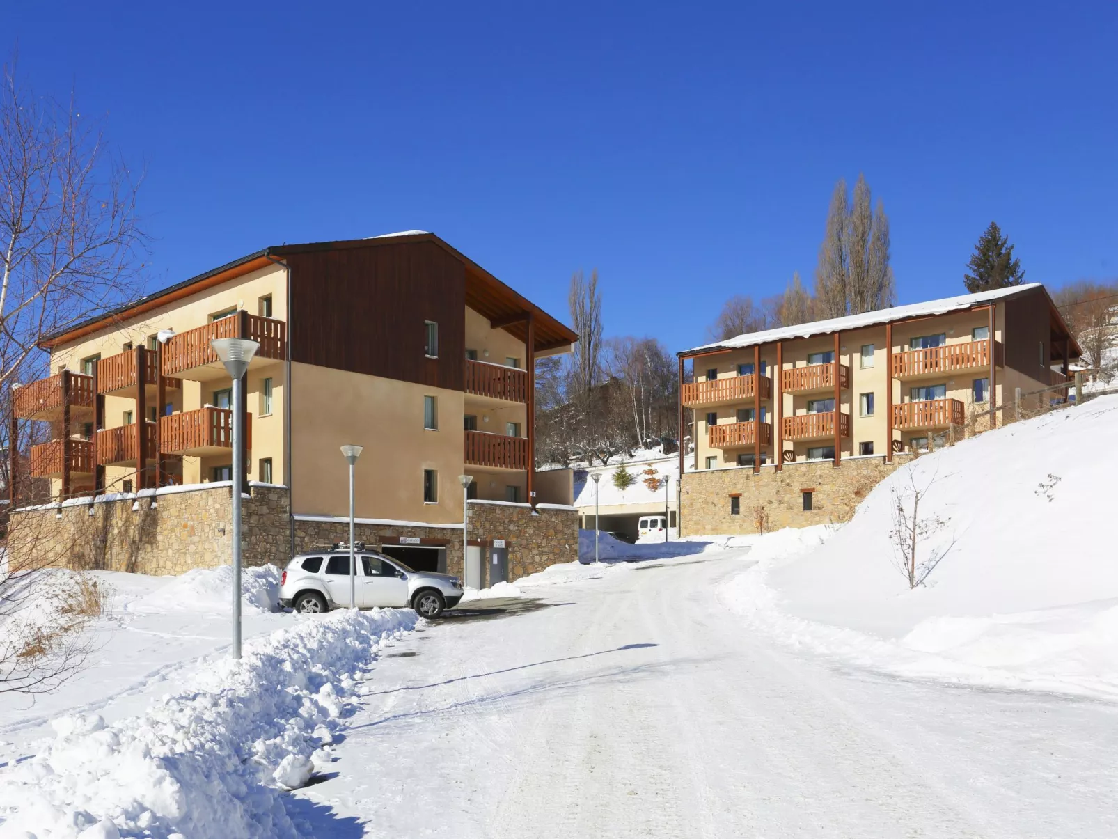 Les Chalets du Belvédère-Buiten