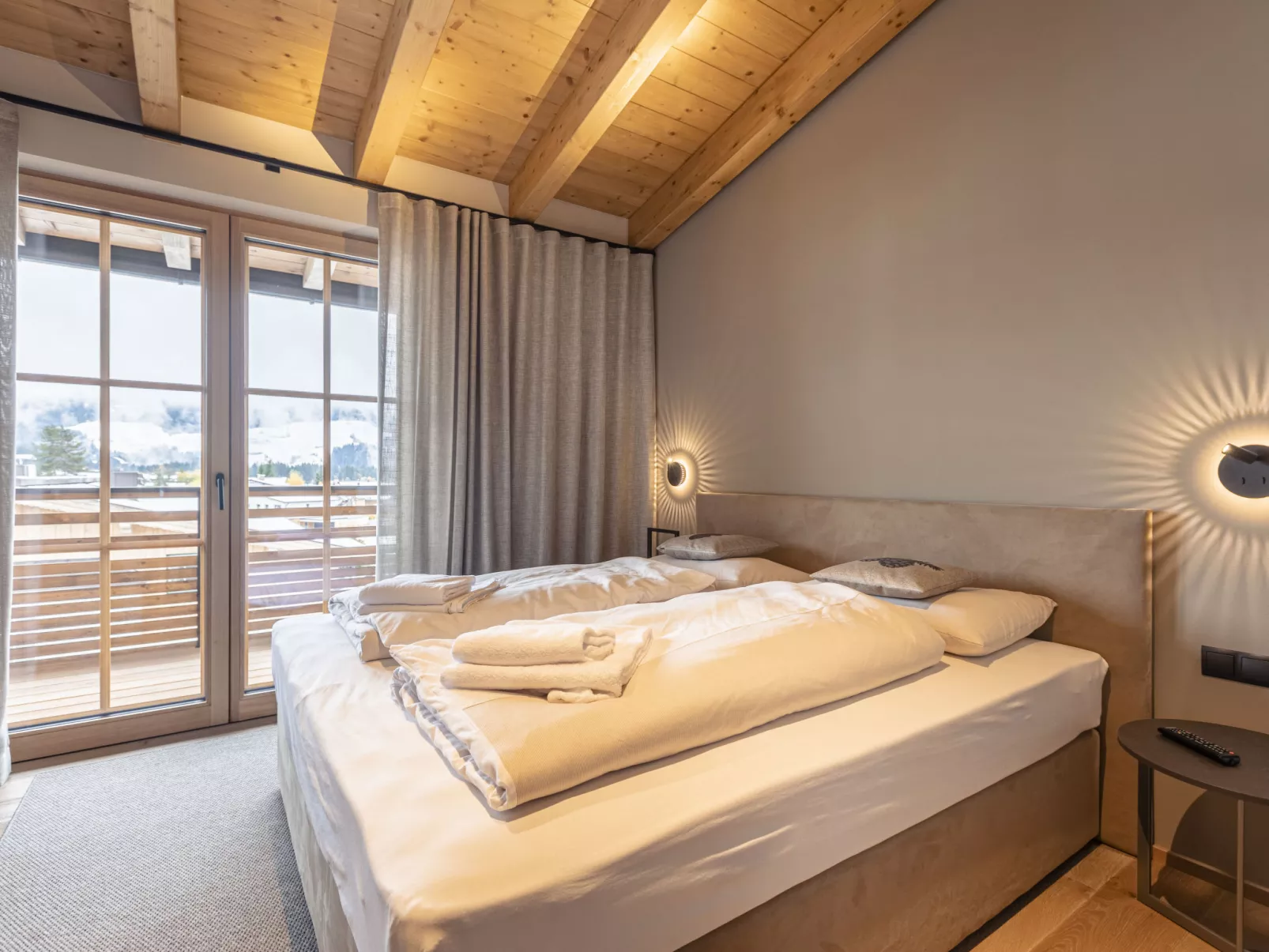 Penthouse mit 3 Schlafzimmern & IR-Sauna-Binnen