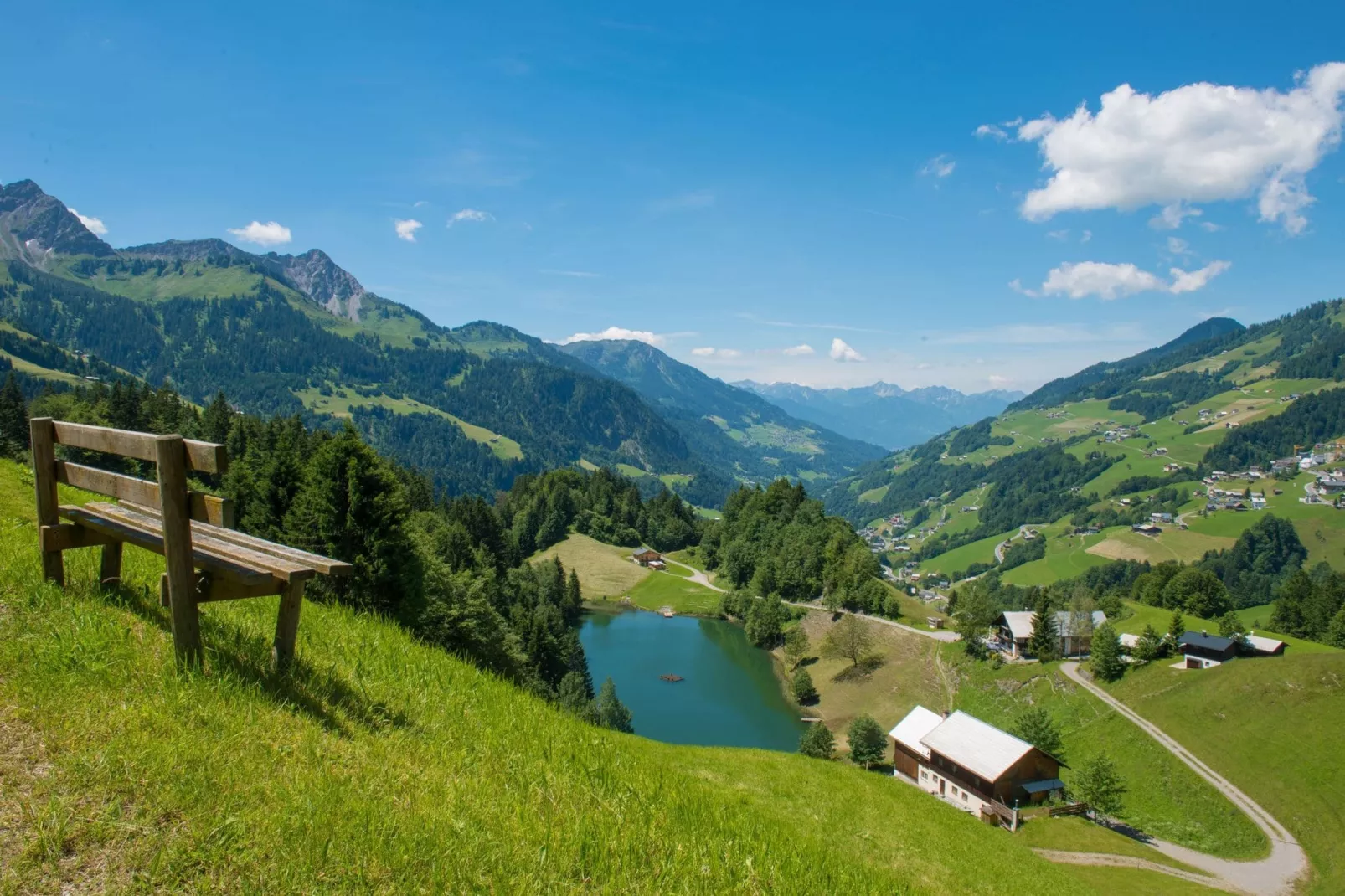 Schönblick-Gebieden zomer 5km