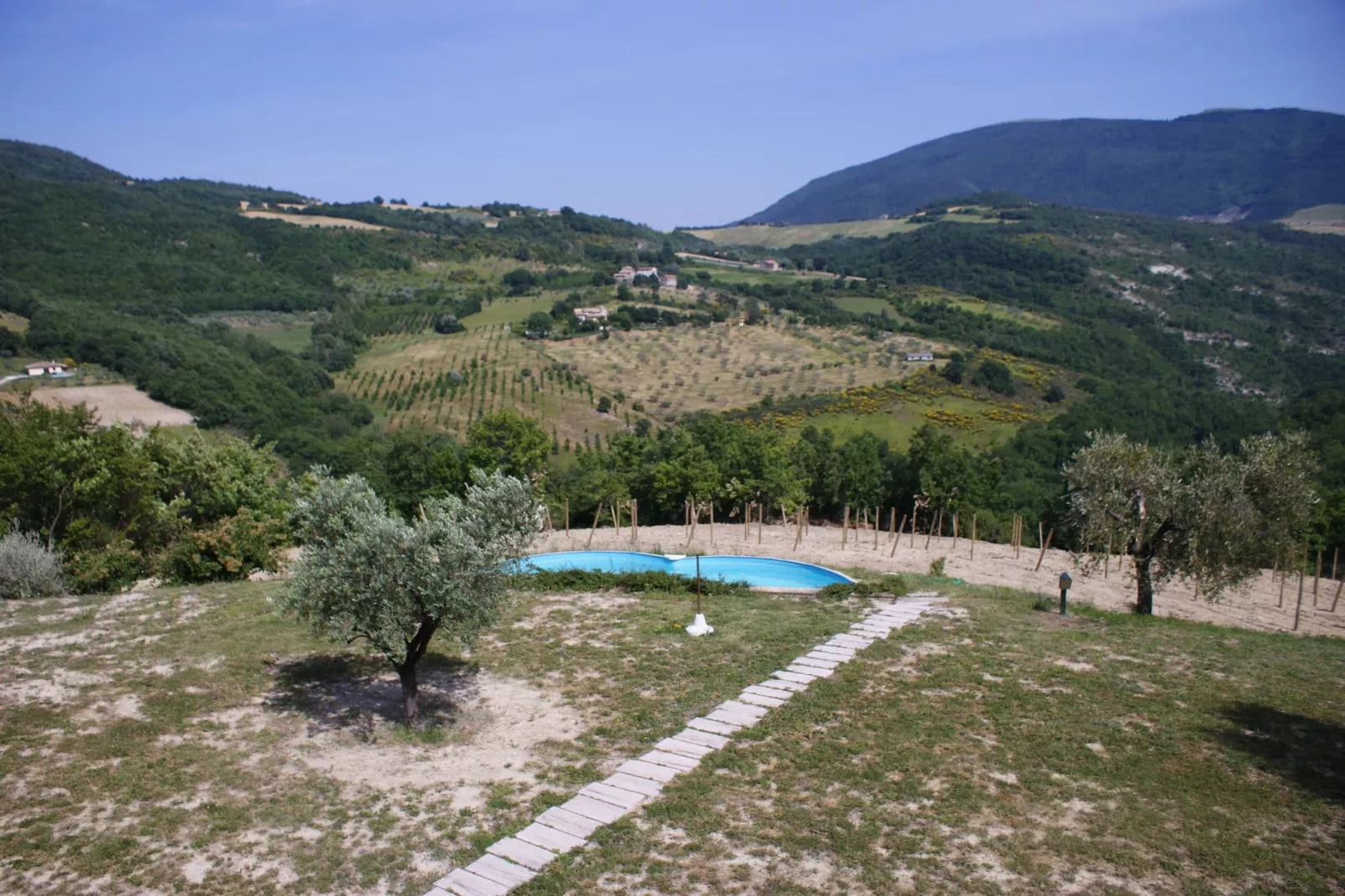 Villa Fata Morgana-Uitzicht zomer