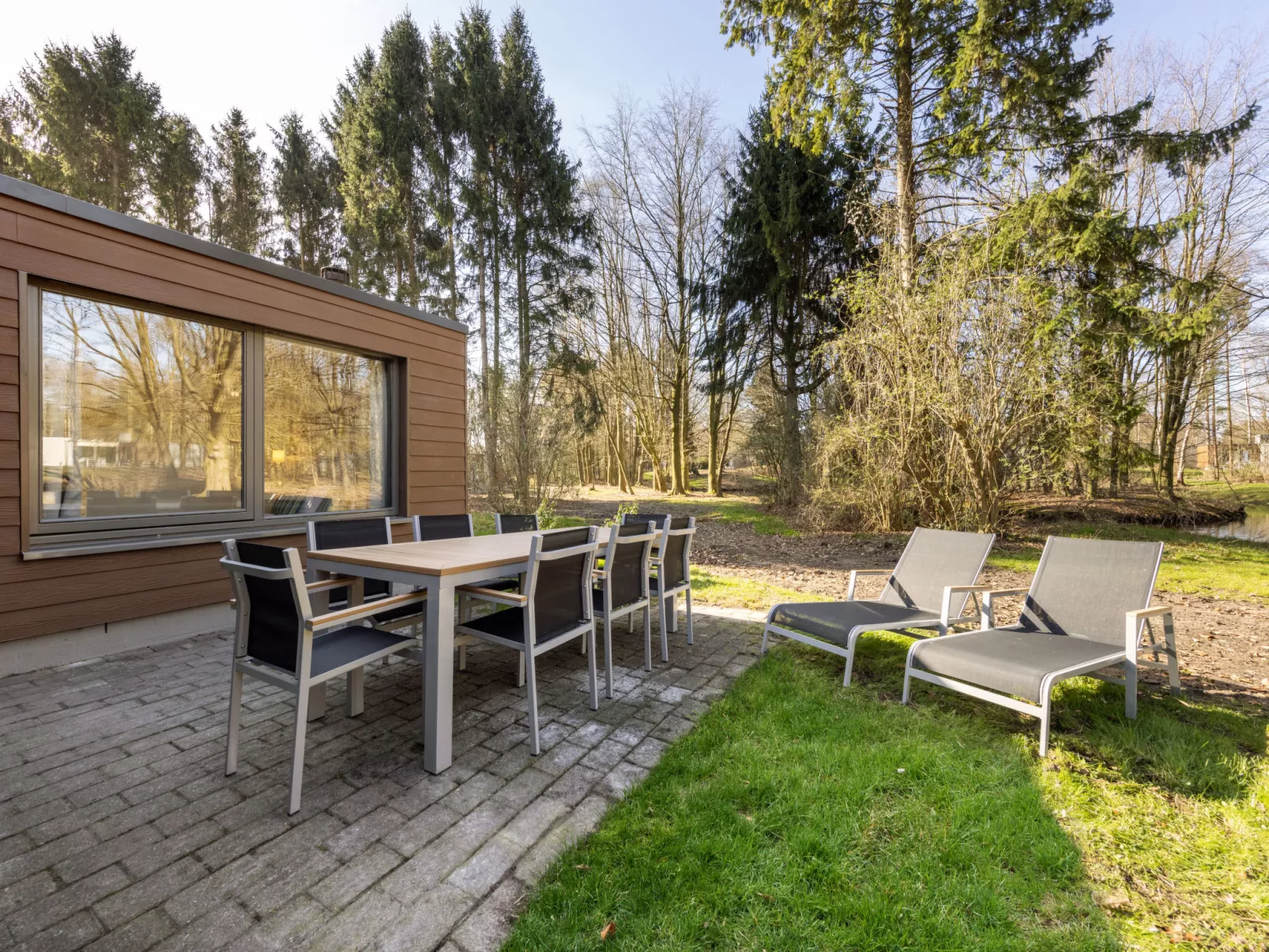 Premium Cottage-Buiten