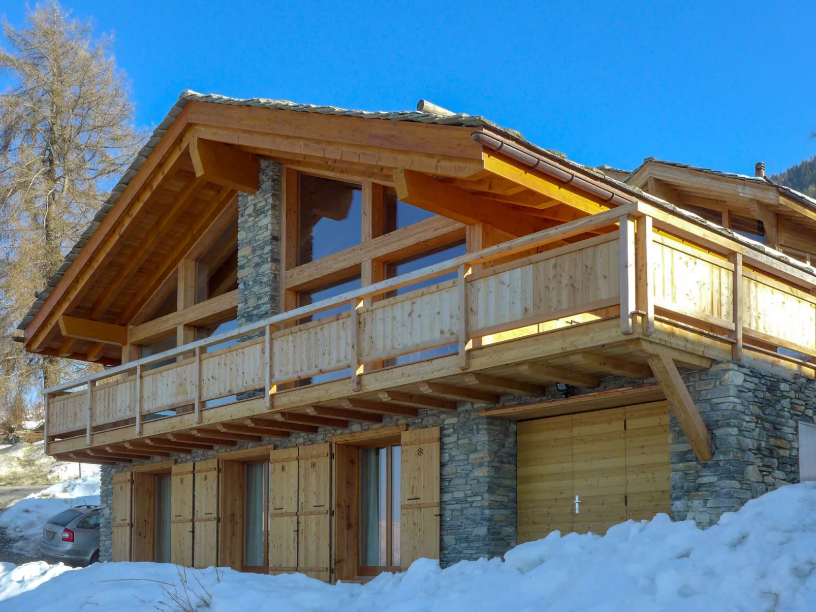 Chalet Flocon de Neige-Buiten