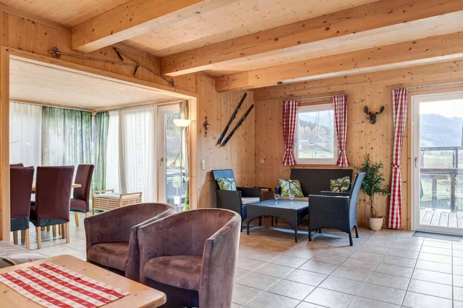 Chalet Murau-Woonkamer