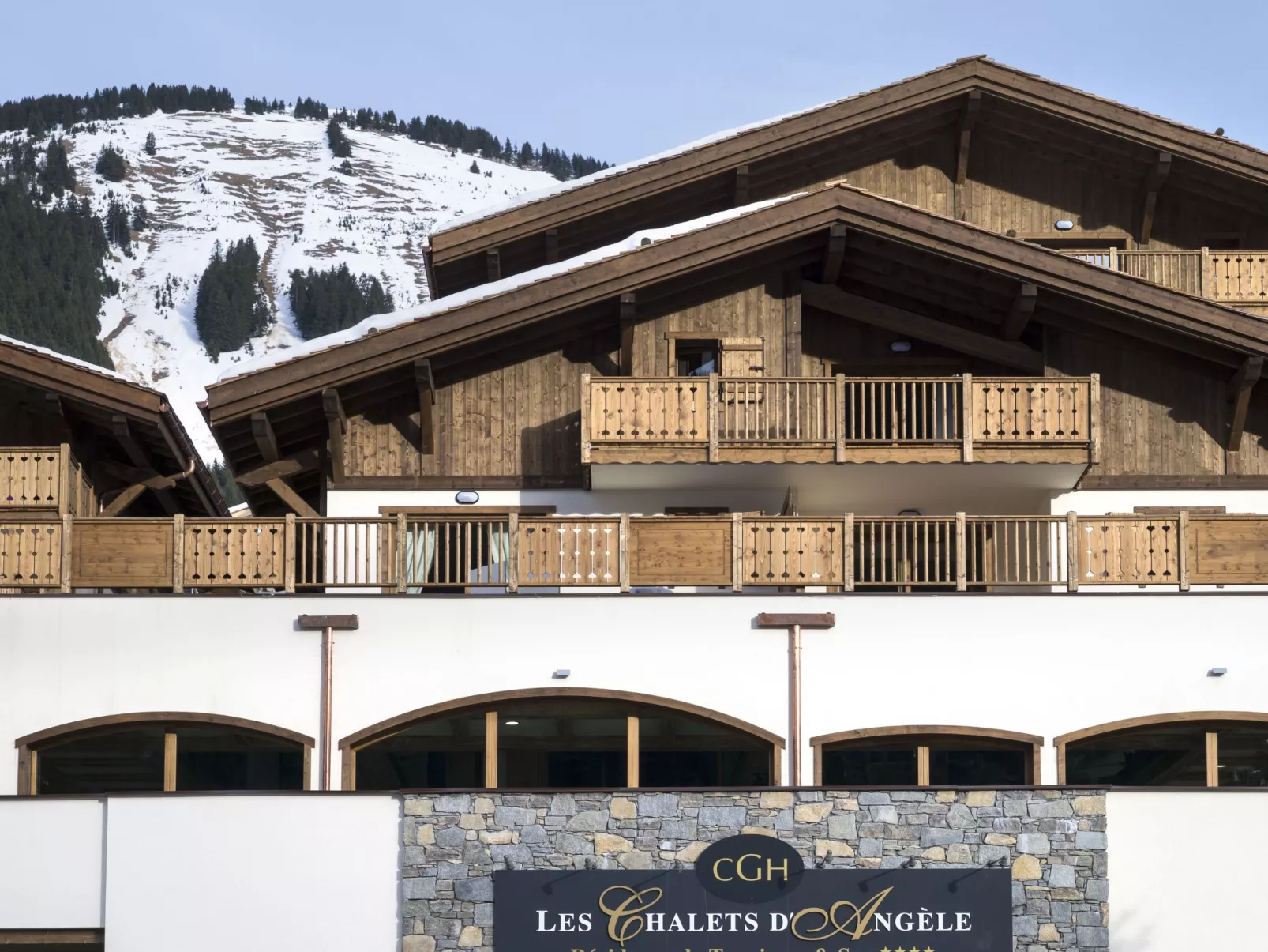 CGH Rés&Spa Chalets d'Angèle-Buiten