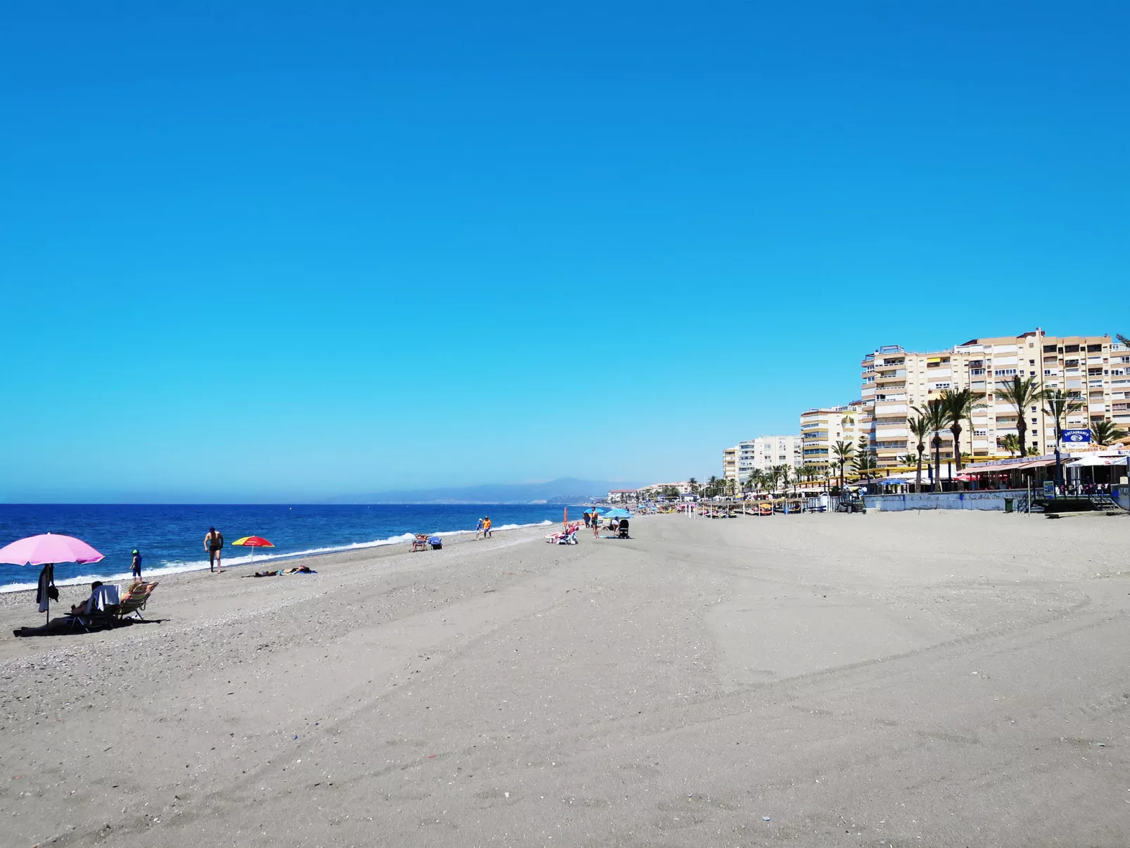 In Torrox Coast, front seaview-Omgeving