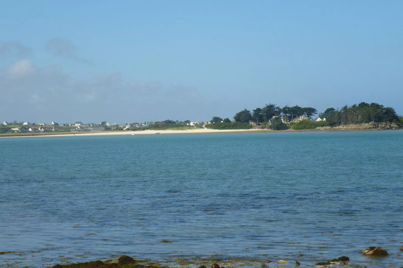 180° Panorama Meerblick Ferienwohnung Roscoff-Gebieden zomer 1km