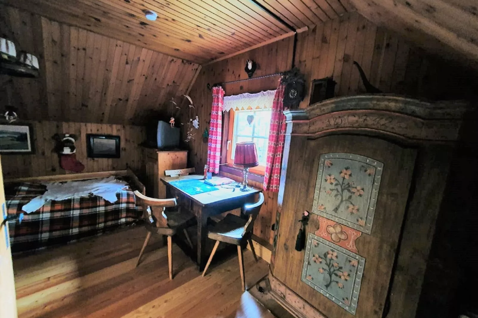 Chalet Hüttentraum-Slaapkamer