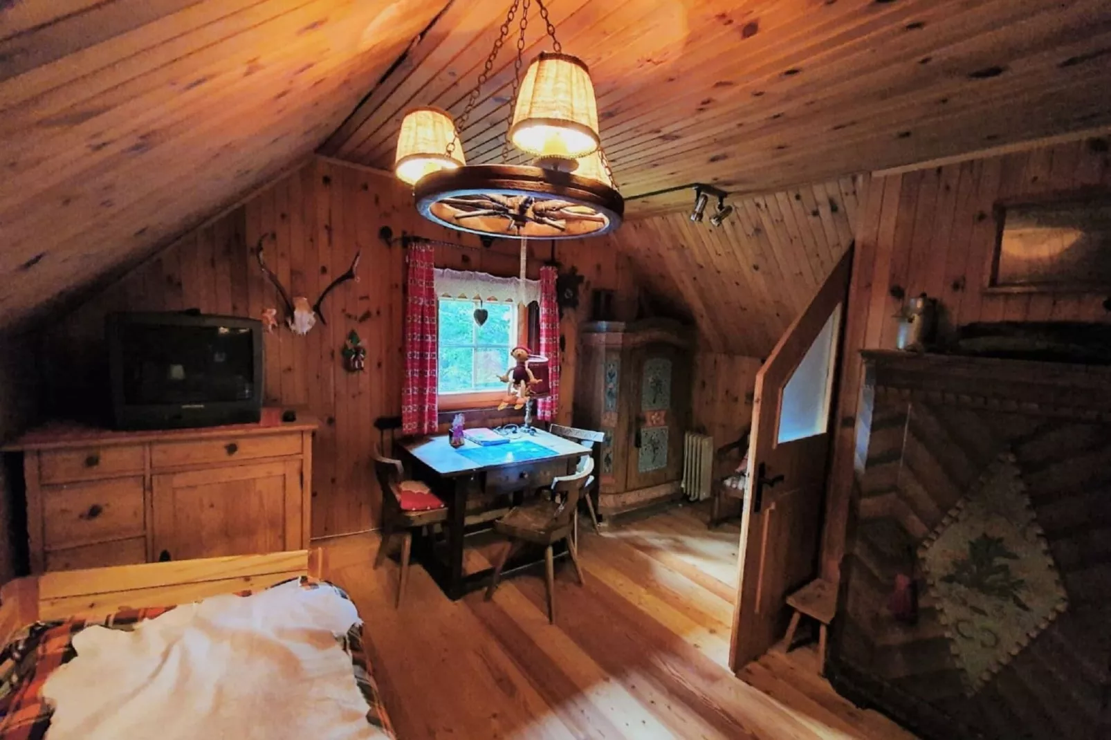 Chalet Hüttentraum-Slaapkamer