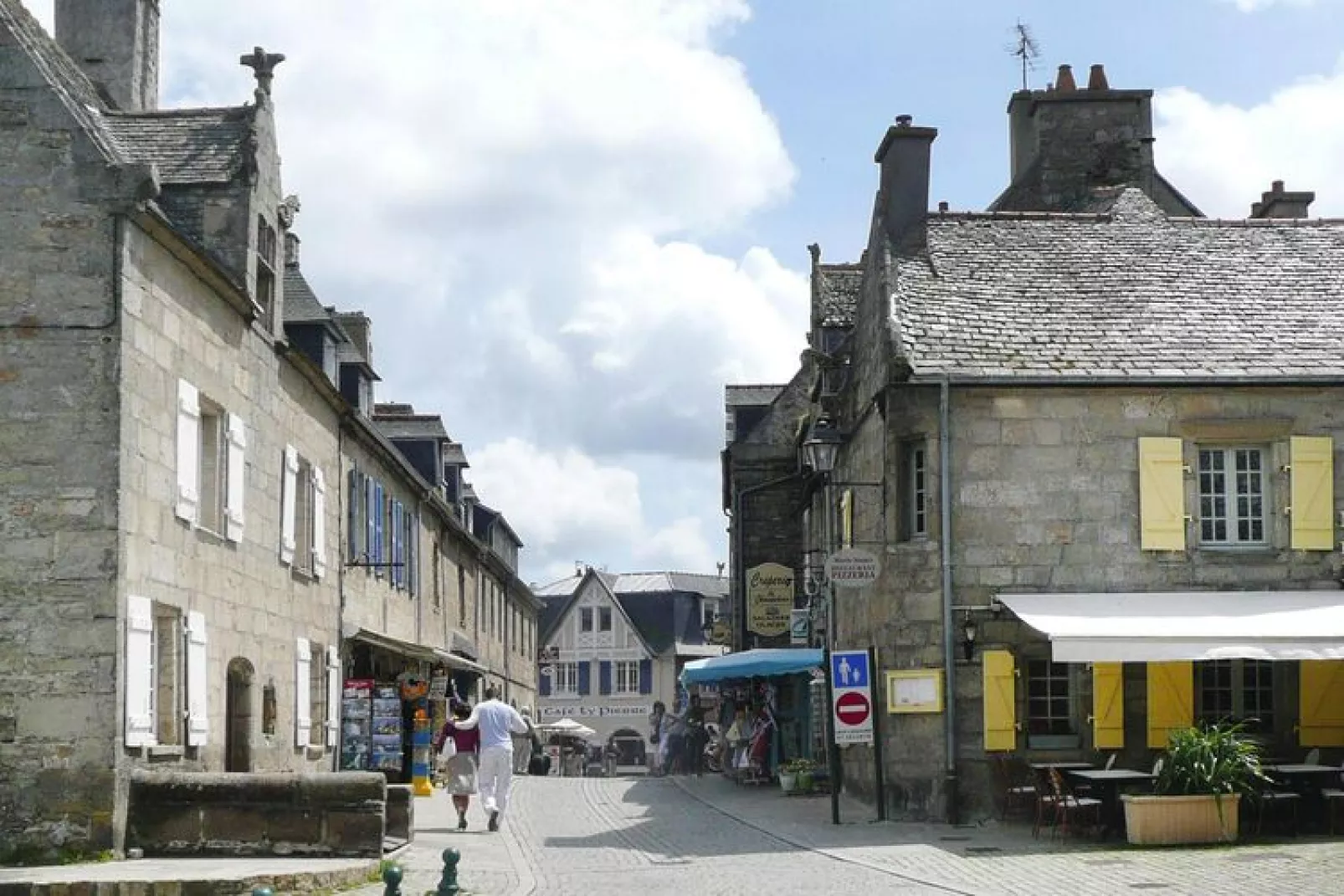 180° Panorama Meerblick Ferienwohnung Roscoff-Gebieden zomer 1km