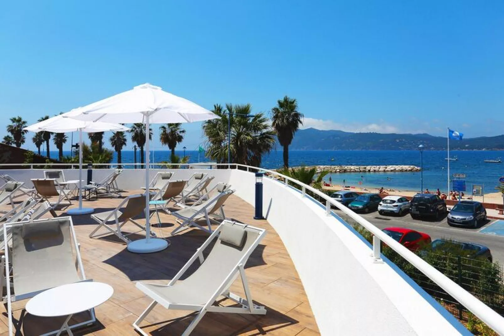 Residence Le Cap Azur Saint-Mandrier-sur-Mer // T2/6 Cabine / T2/6 Standard sans vue mer-Terras