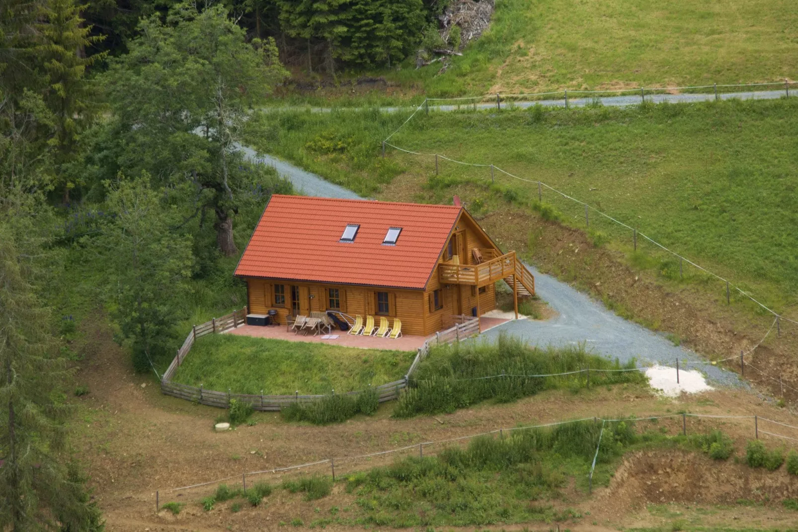 Karawankenpanorama OG-Buitenkant zomer