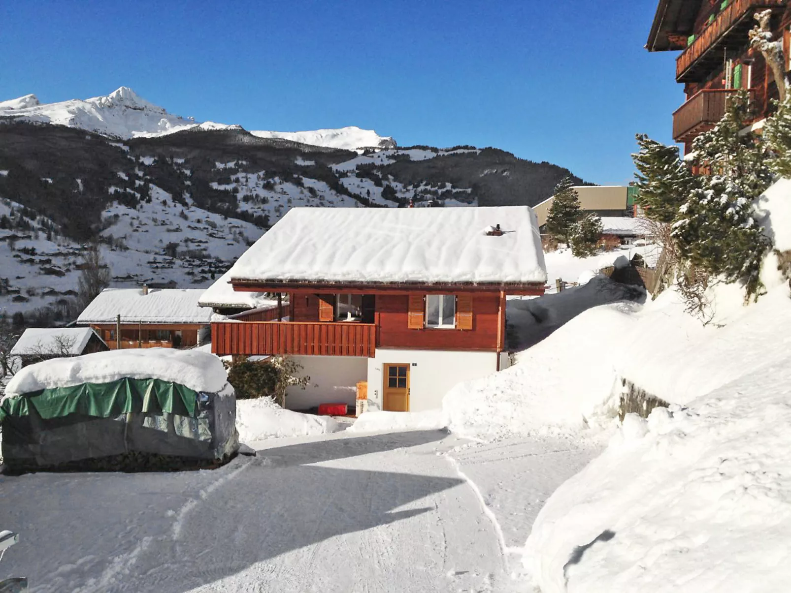 Chalet Ahornen-Buiten