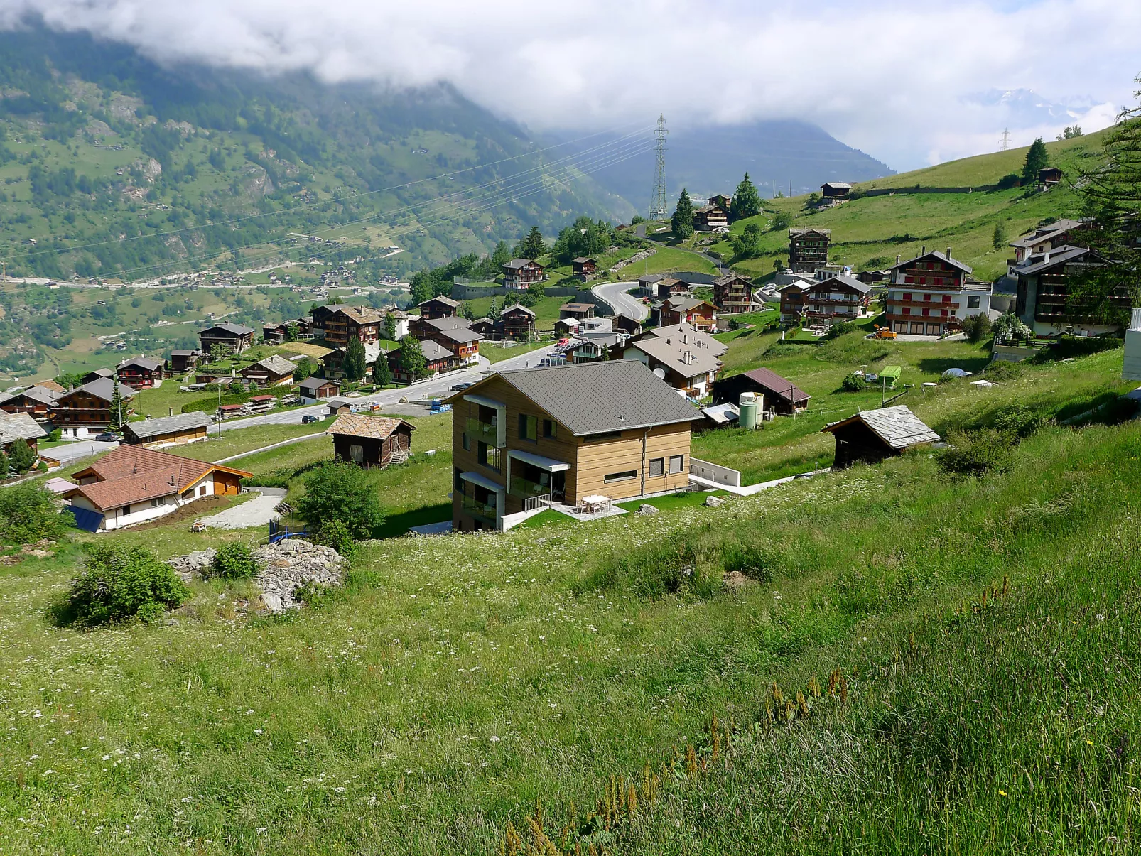 Sera Lodge Brunegghorn-Buiten