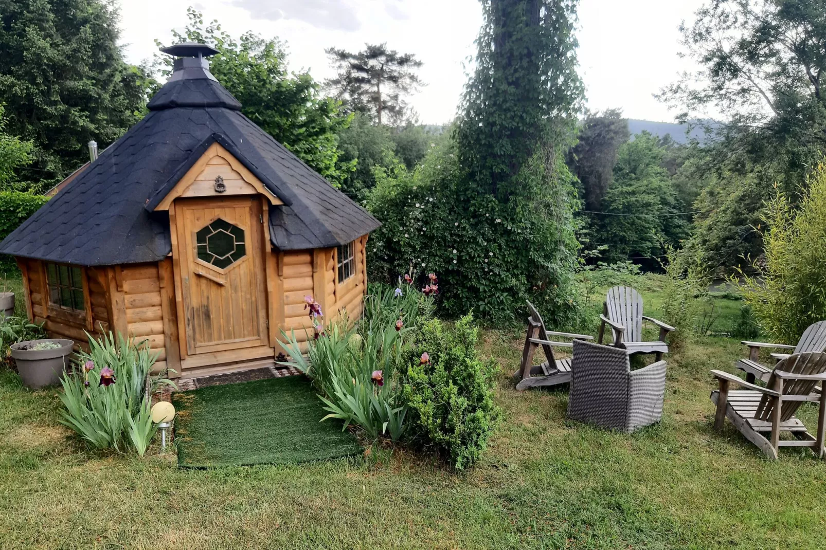 LA MAISON DU GARDIEN-Gebieden zomer 1km