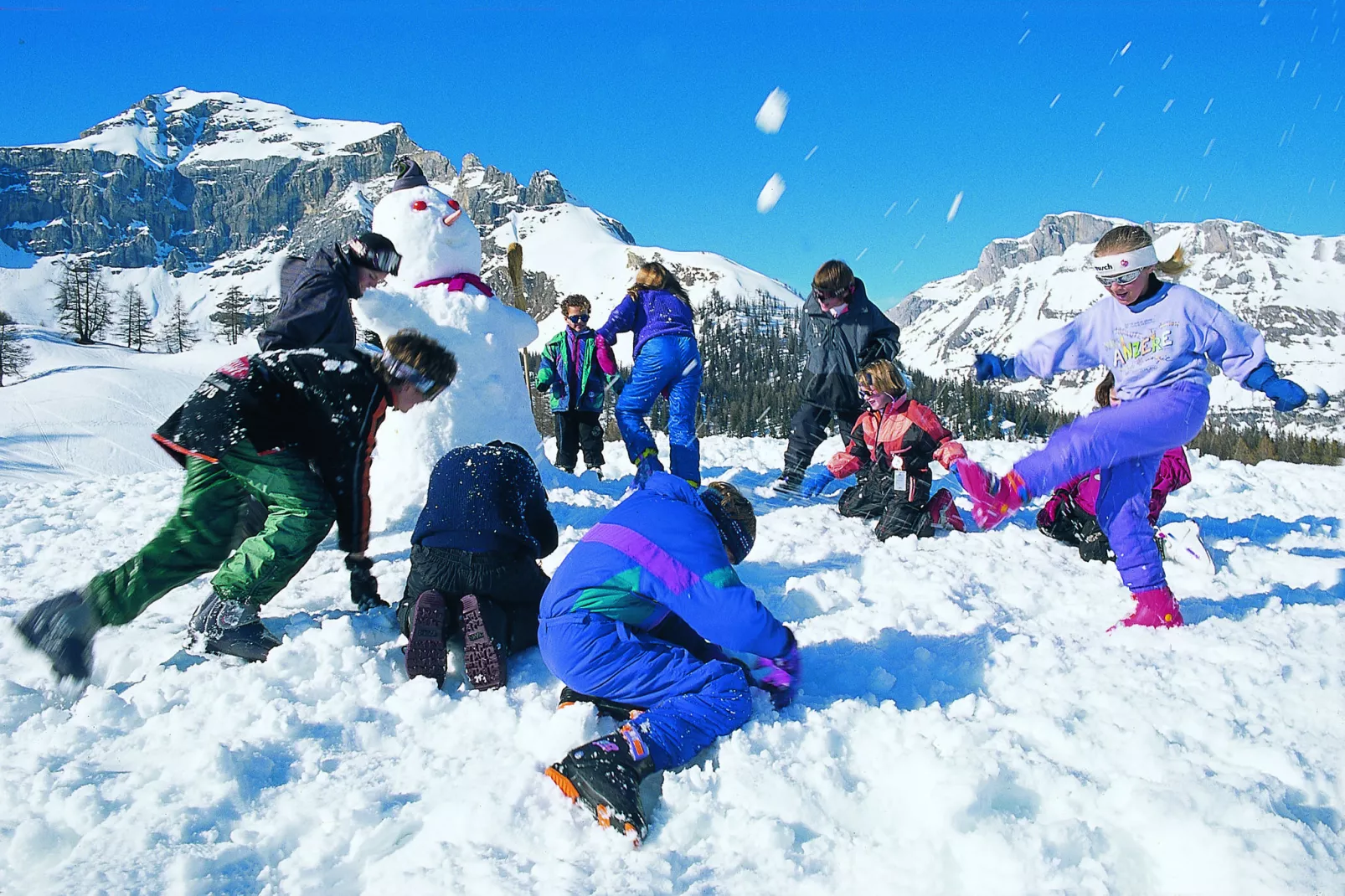 Chalet Le Chaînon-Gebied winter 5km