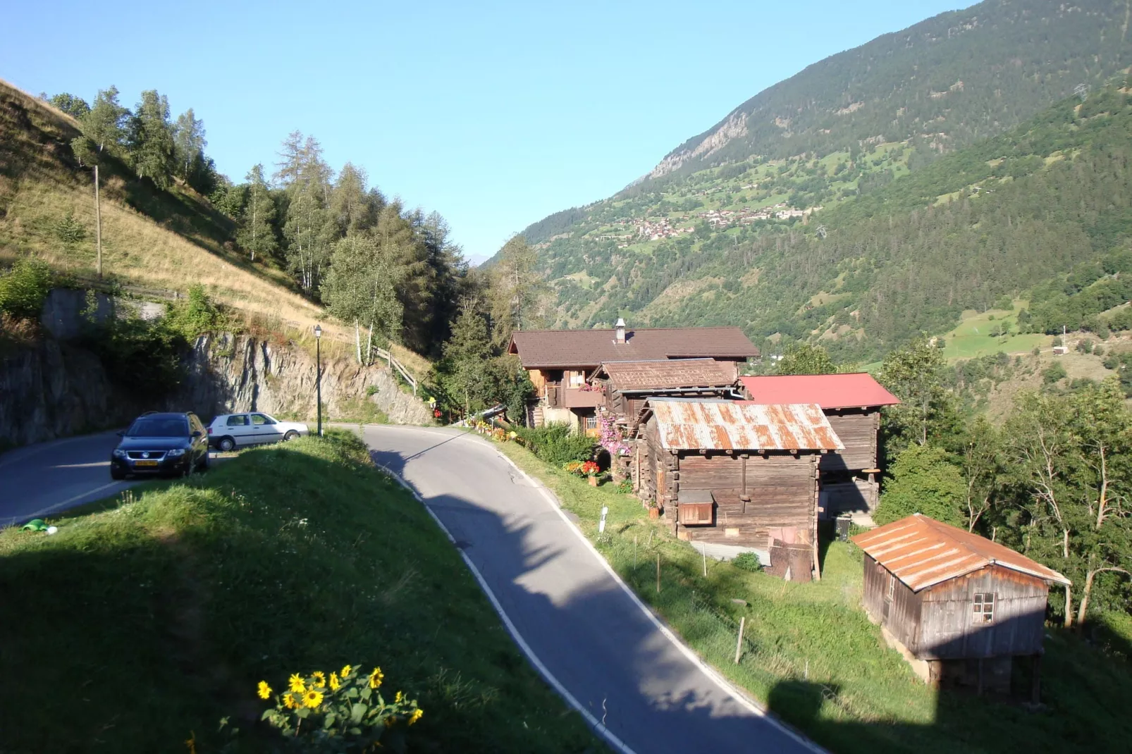 Chalet Abendruh-Uitzicht zomer