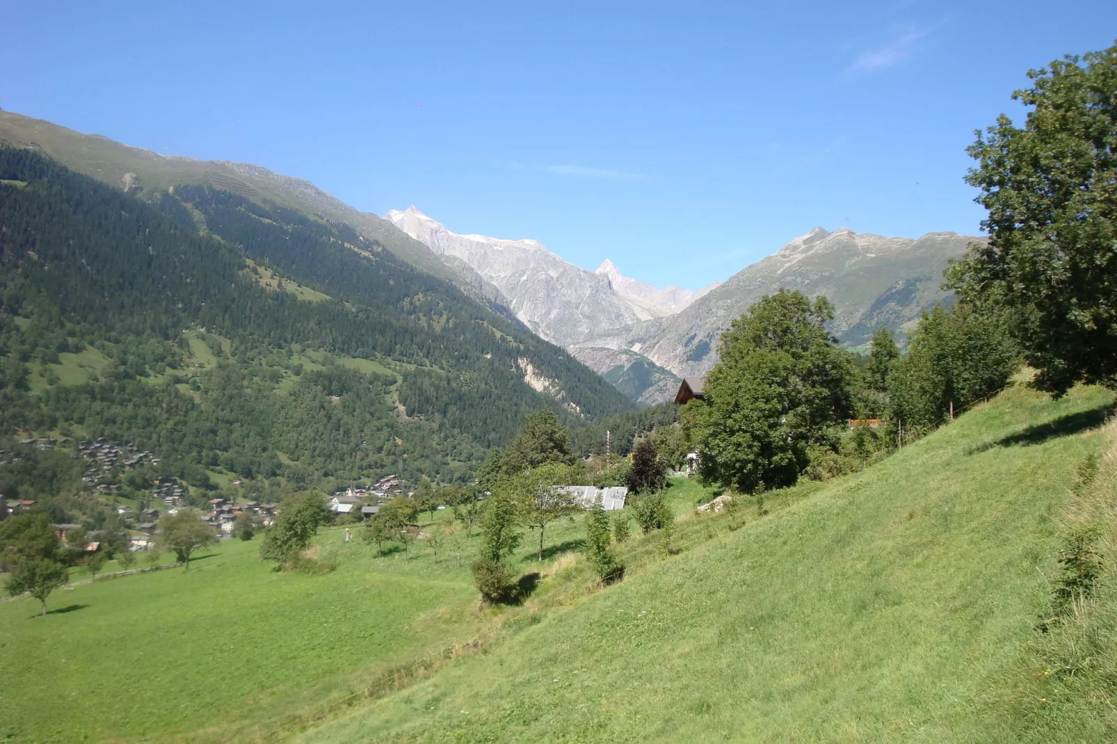 Chalet Abendruh-Uitzicht zomer