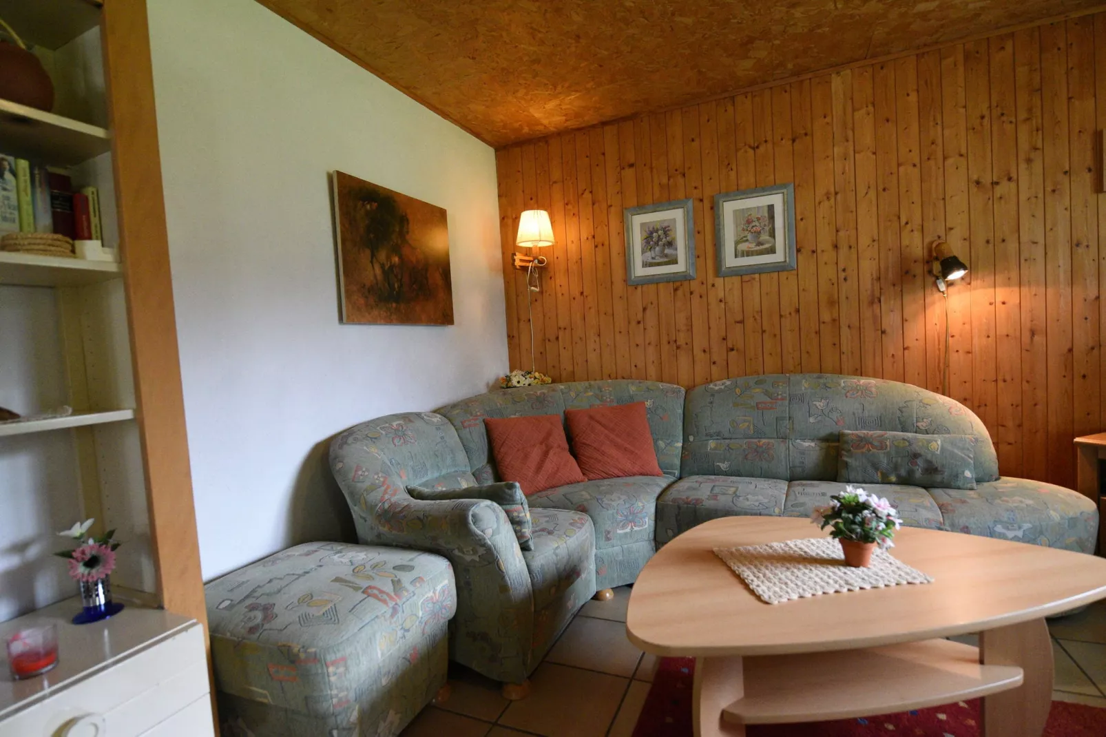 Appartement Chalet Kirsanna-Woonkamer