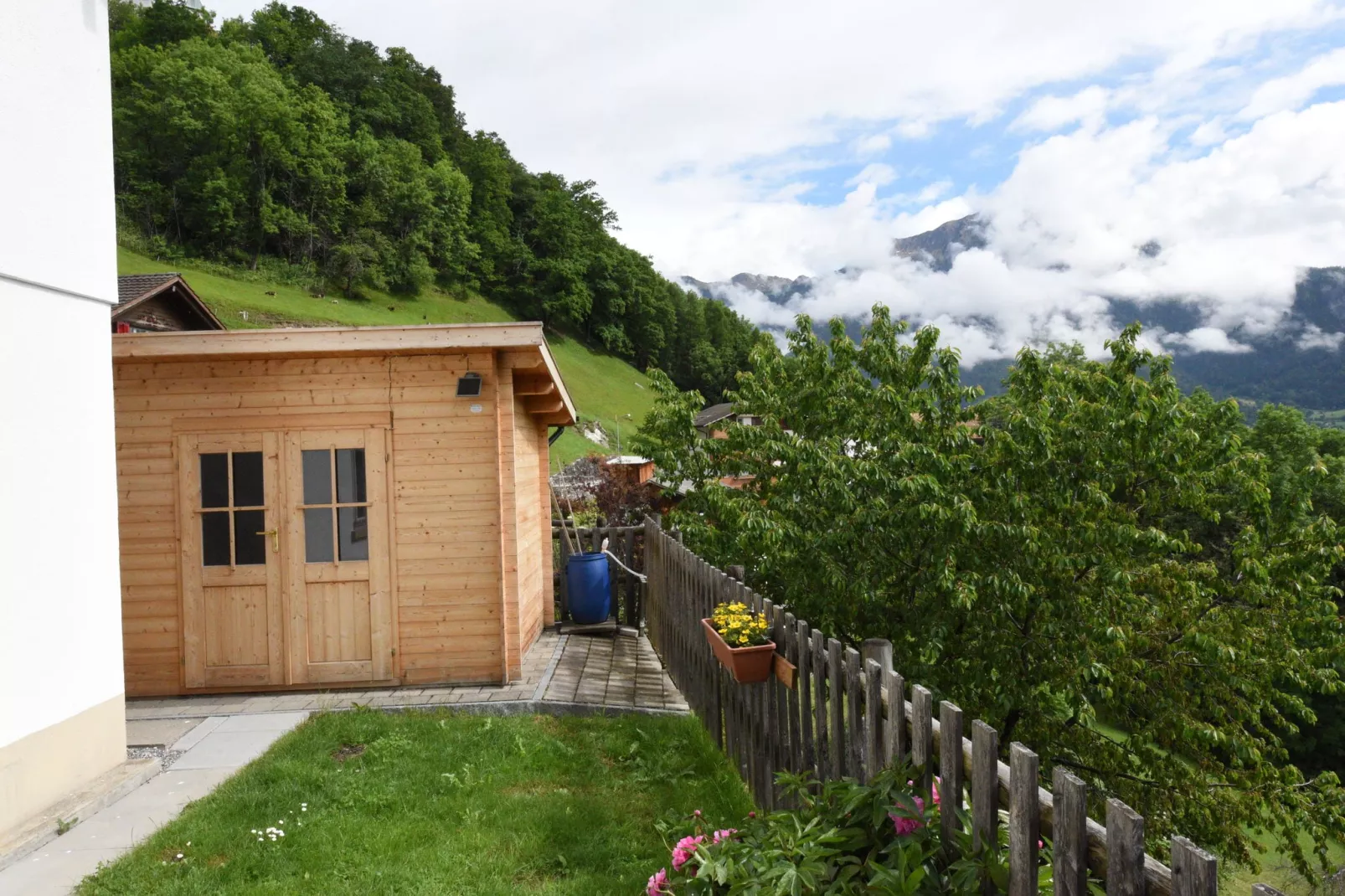 Haus Lerch-Tuinen zomer