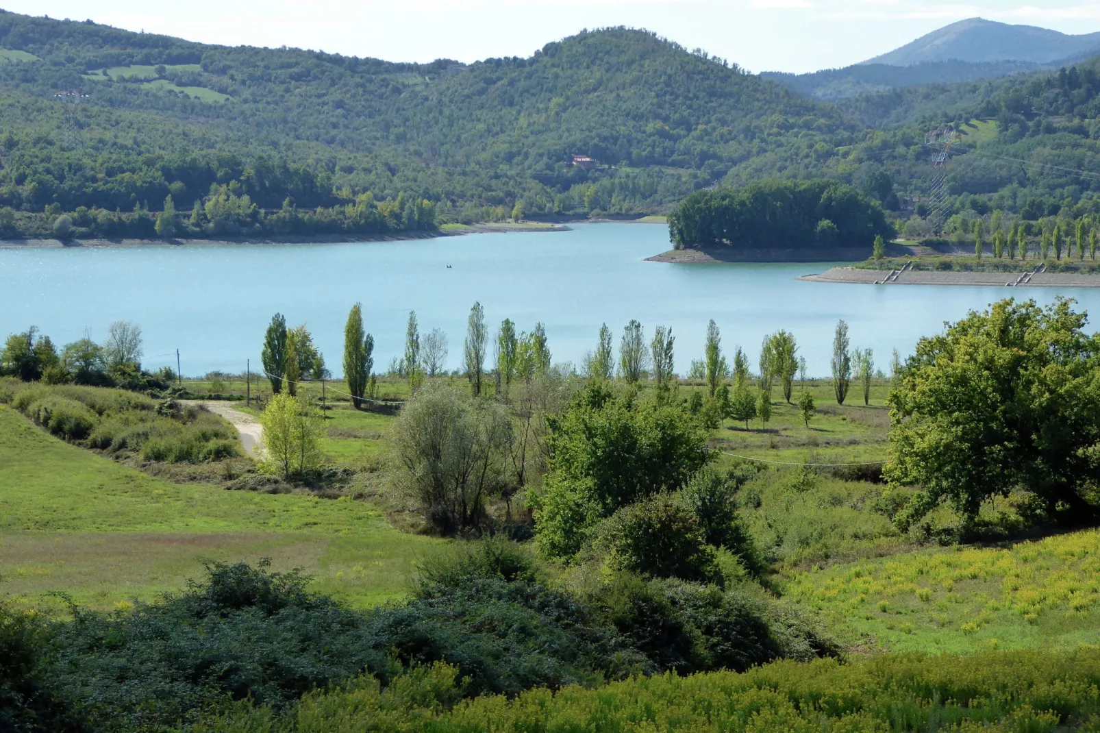 Quercia Undici-Gebieden zomer 5km