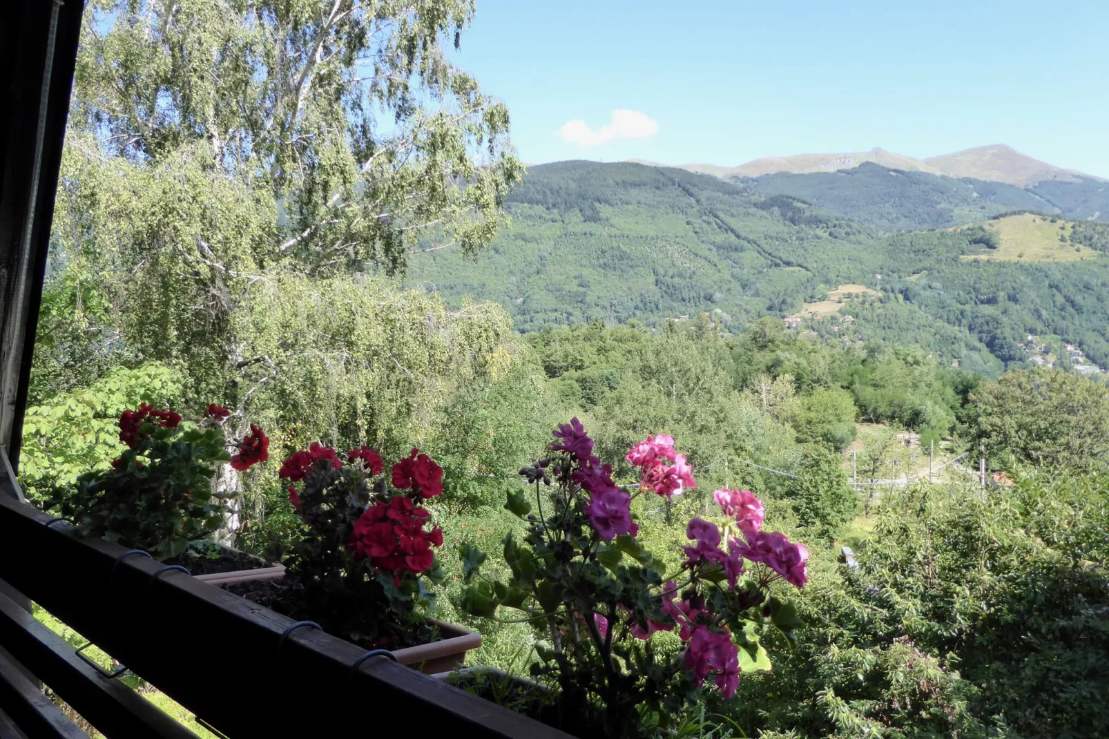 Chalet Appennino-Uitzicht zomer