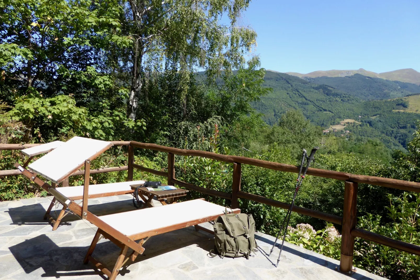 Chalet Appennino-Uitzicht zomer