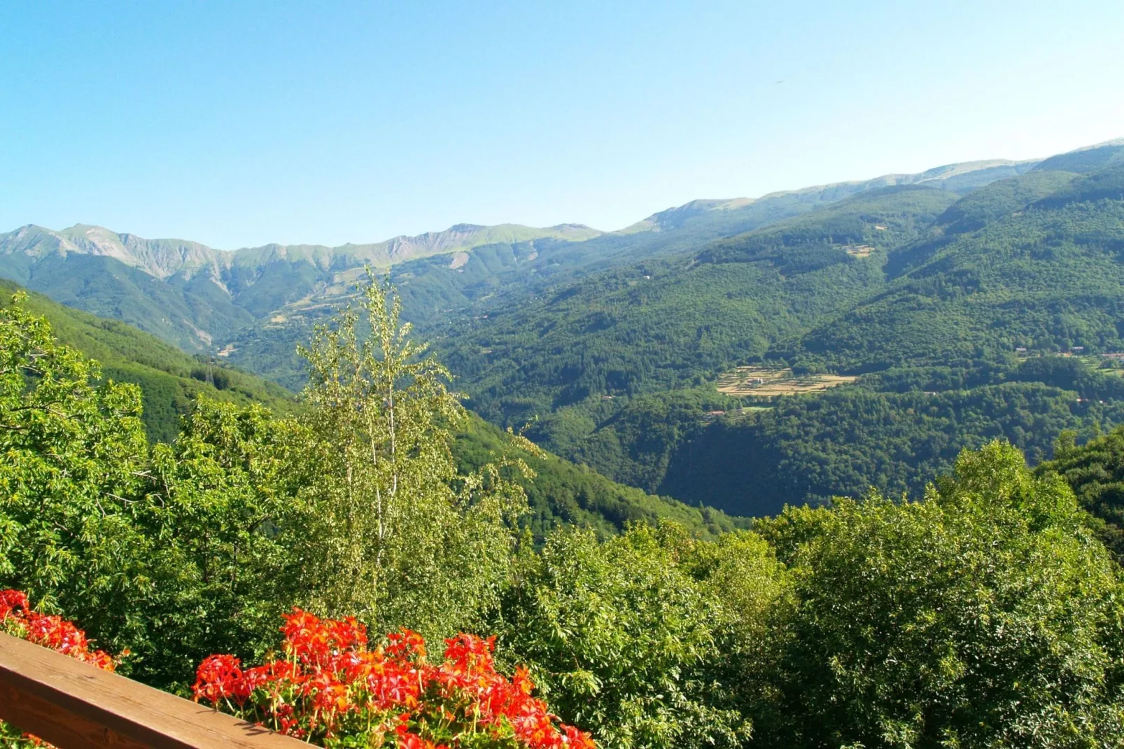 Chalet Appennino-Uitzicht zomer