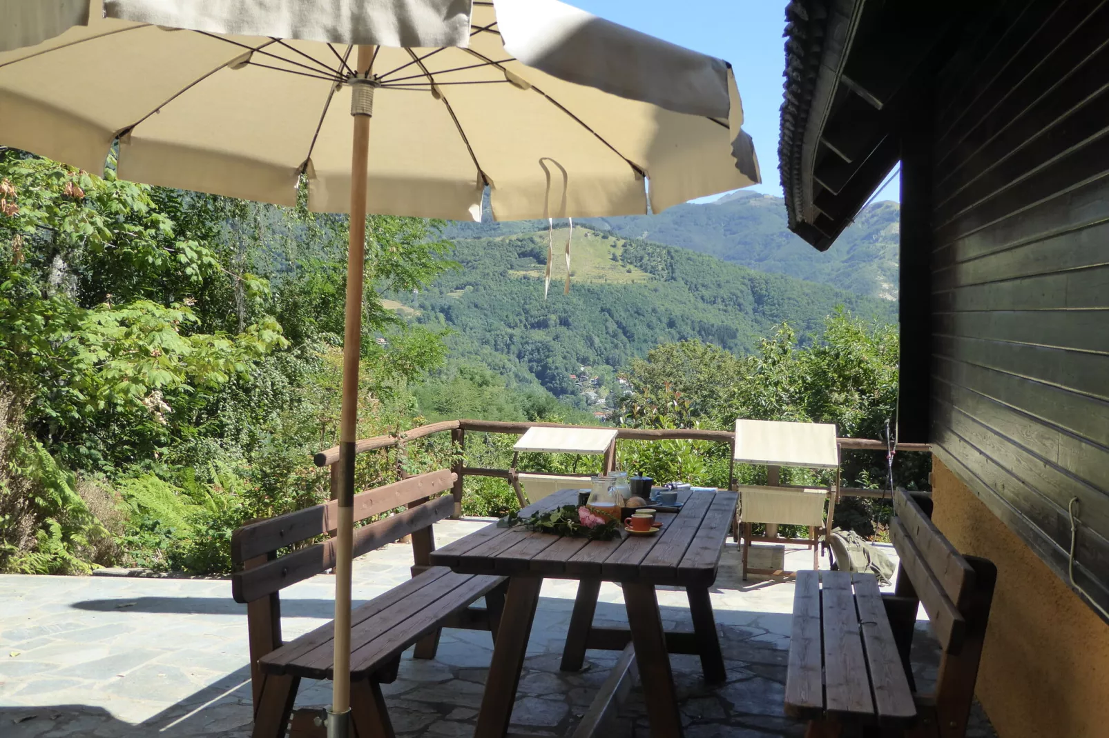 Chalet Appennino-Terrasbalkon