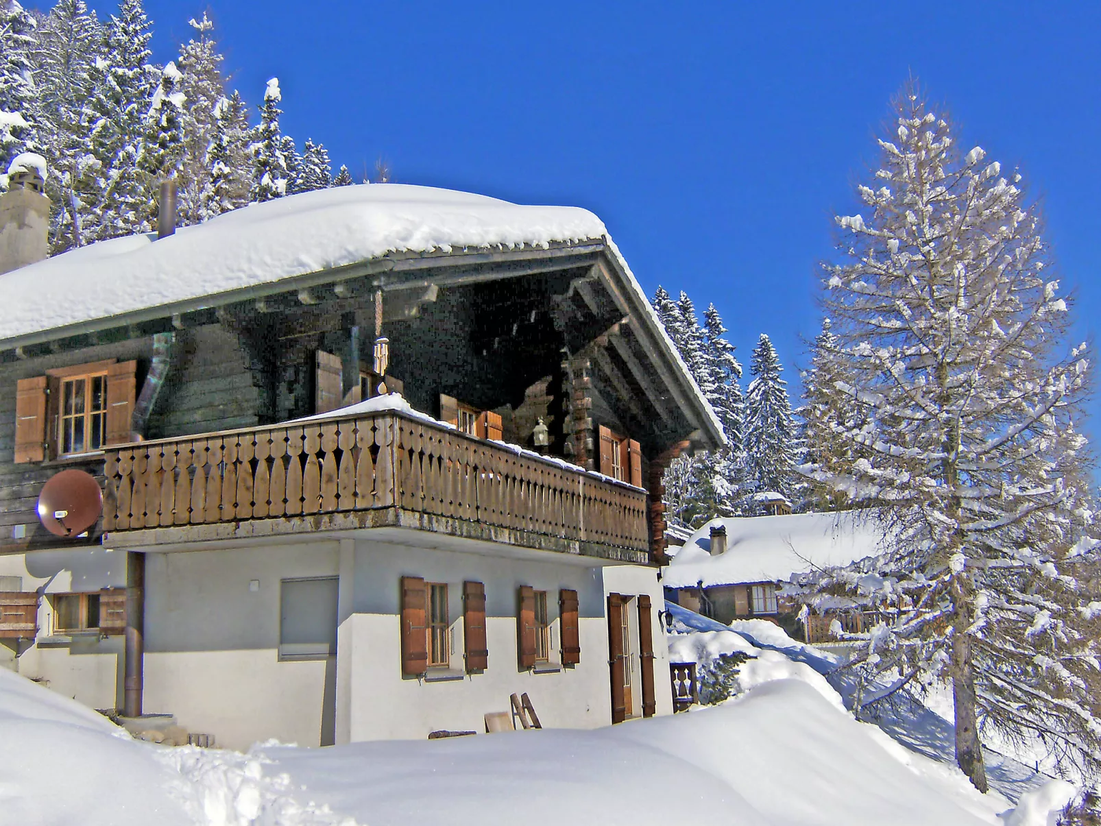 Chalet le Chamois-Buiten