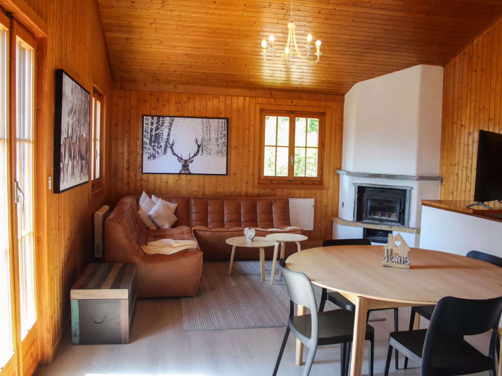 Chalet 1628-Binnen