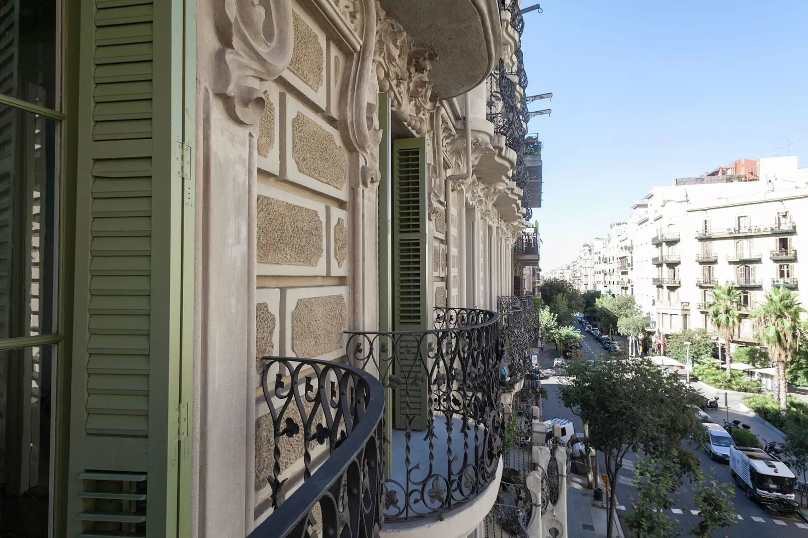 Rambla Paris Apartment-Terrasbalkon