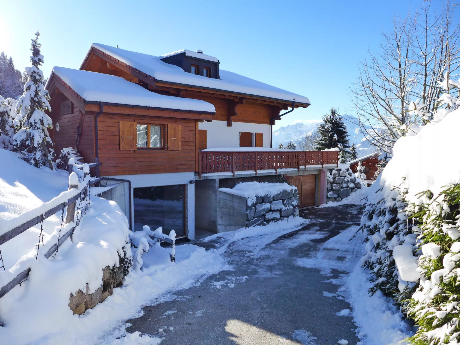 Chalet Petit Pont-Buiten