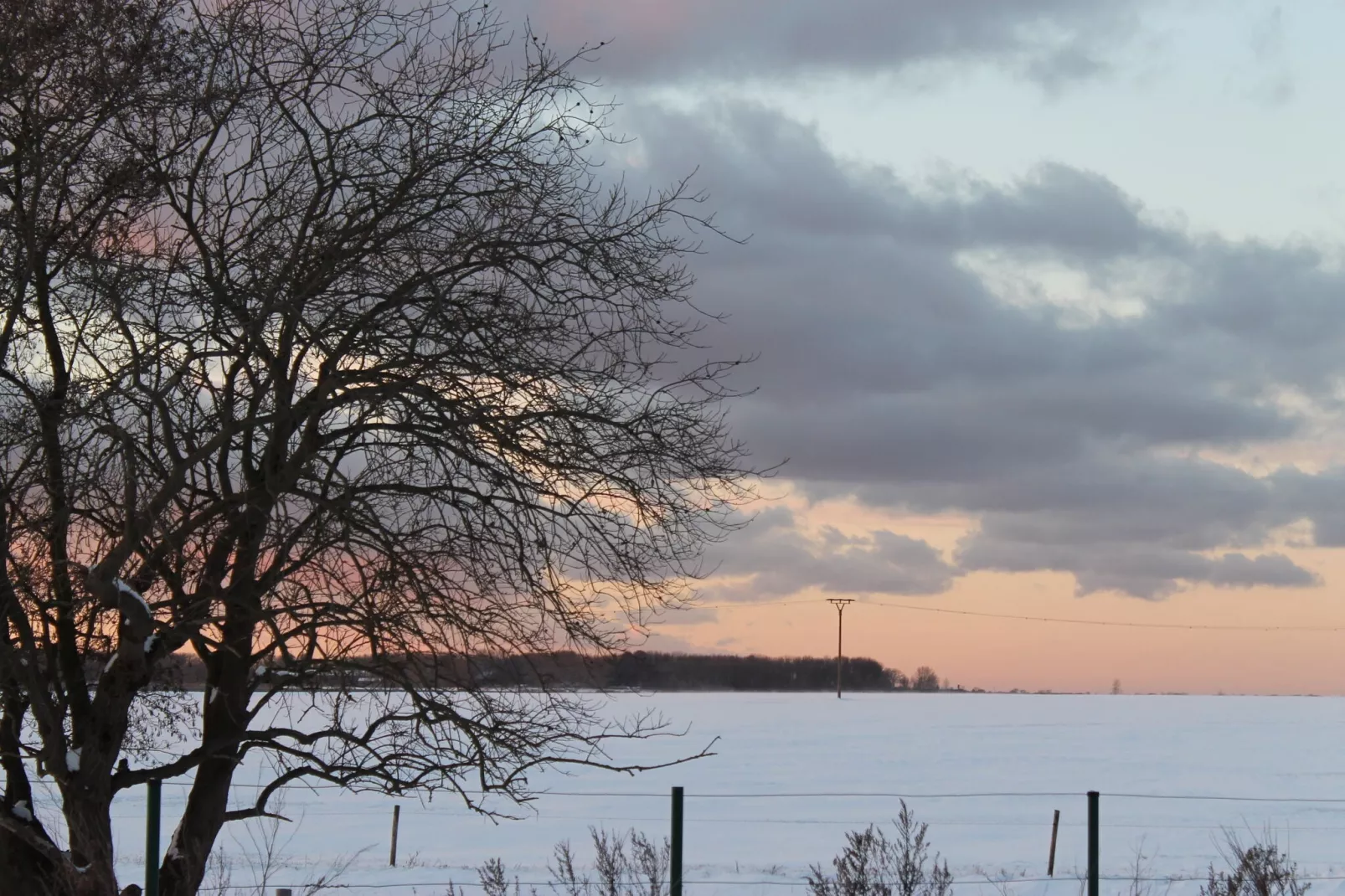 Haus Sonnenbucht-Uitzicht winter