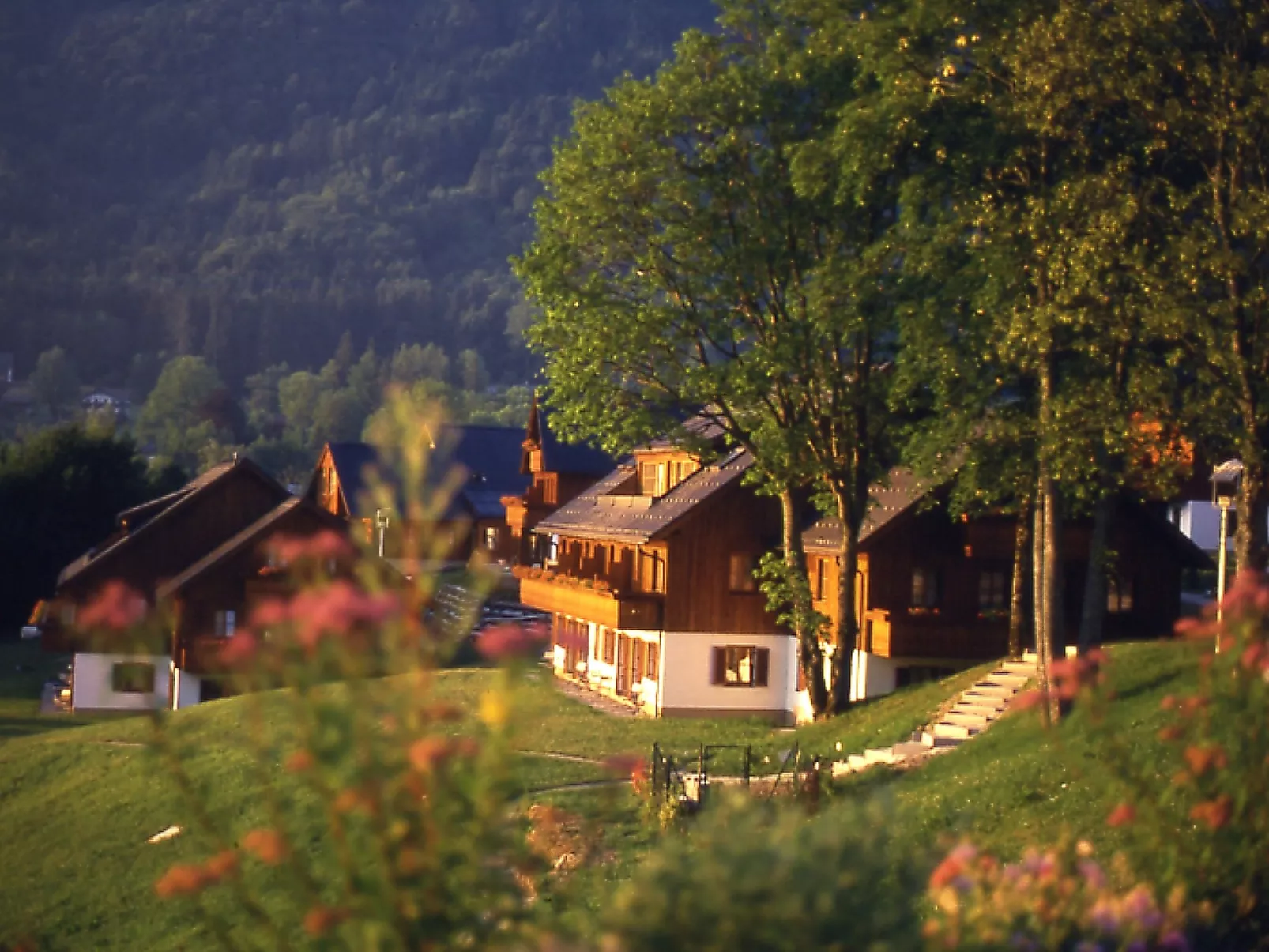 Appartement Seeblick-Buiten