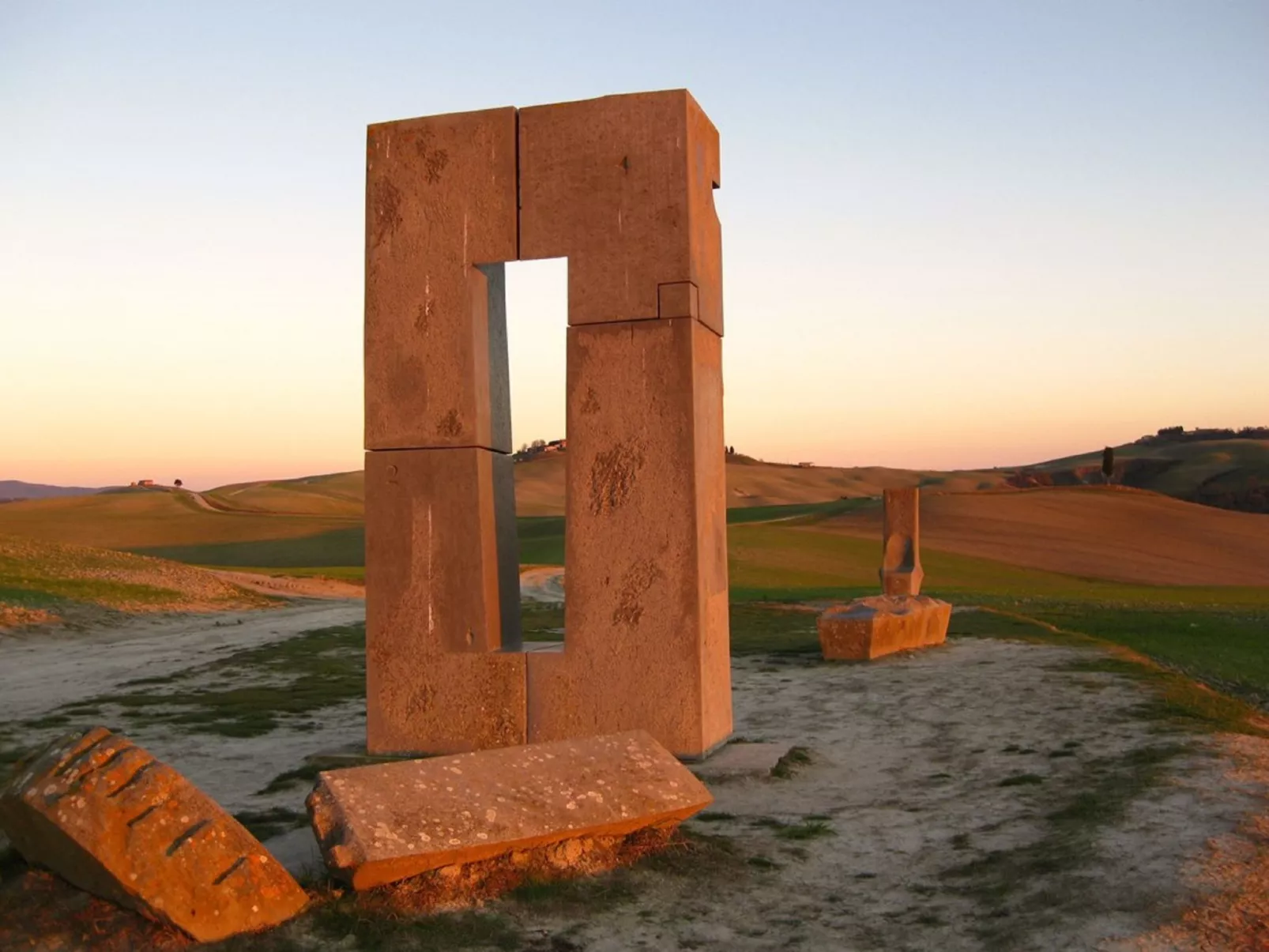 Crete Senesi landscape-Omgeving