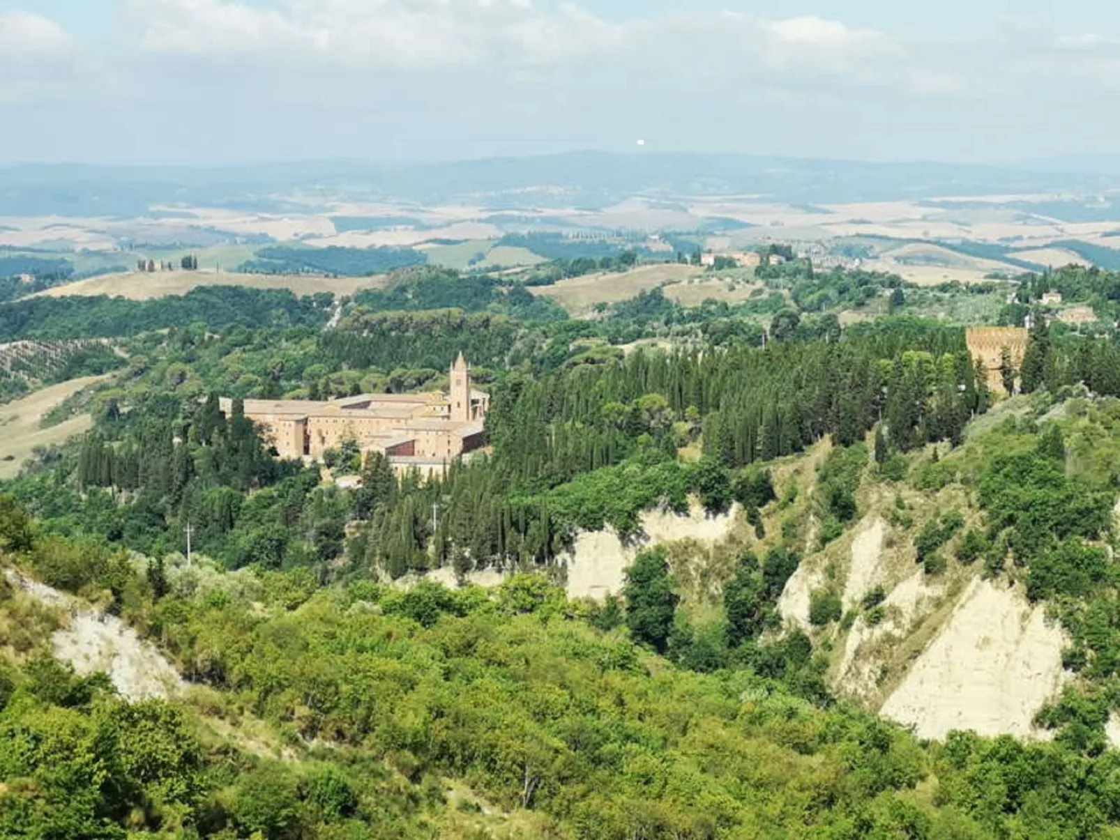 Crete Senesi landscape-Omgeving