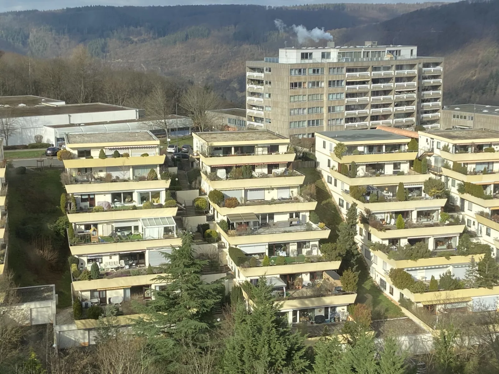 Terrassenwohnung am Kurpark-Buiten